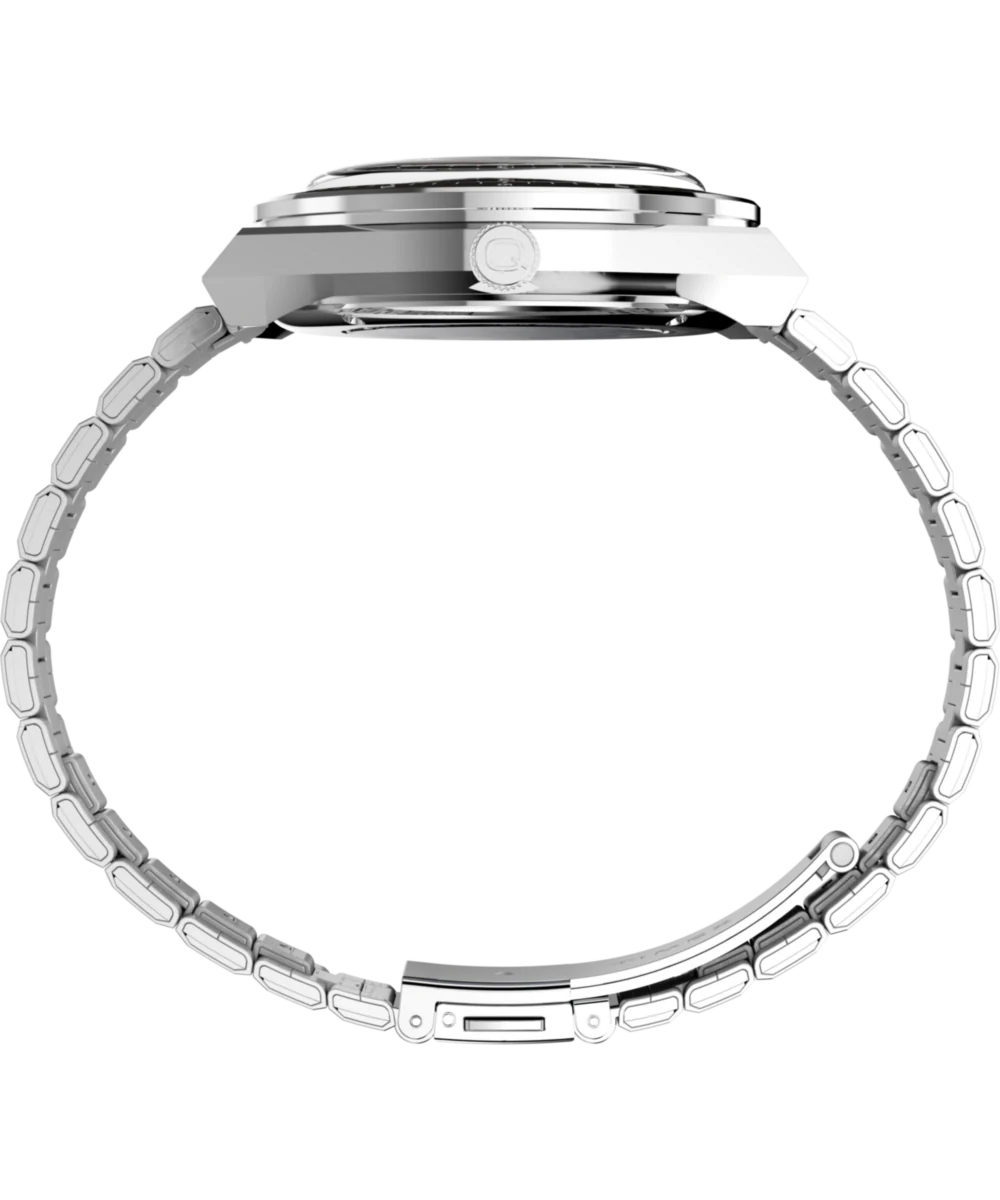 Q Timex NASA 40mm Stainless Steel Bracelet Watch - Image 3