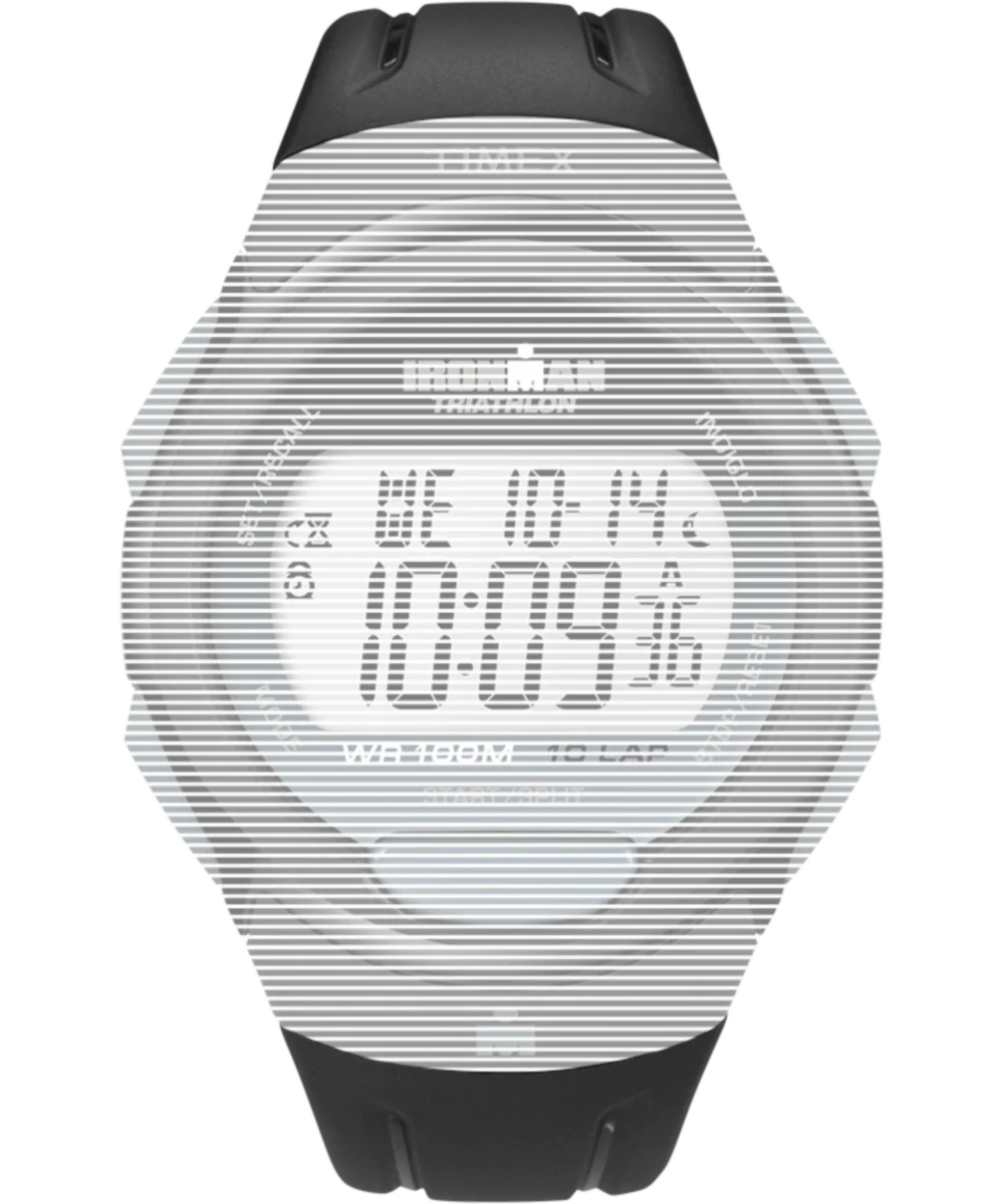 Replacement 16mm Black Resin Strap for Ironman® Essential 10 Full-Size