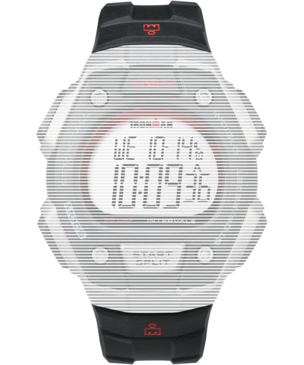 Replacement 18mm Black Resin Strap for Ironman® Classic 50 Full-Size