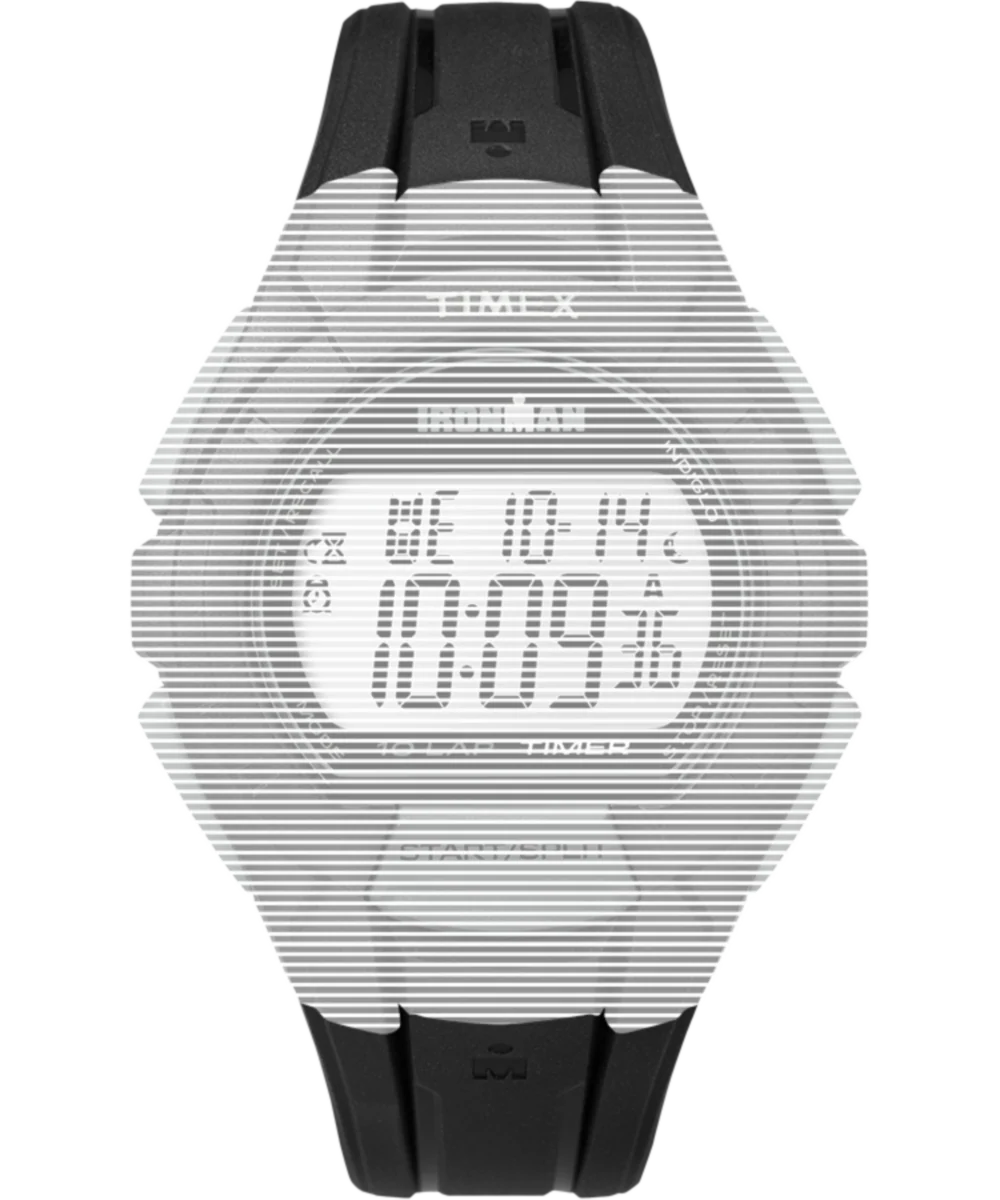 Replacement 18mm Black Resin Strap for Ironman® Essential 10 Full-Size