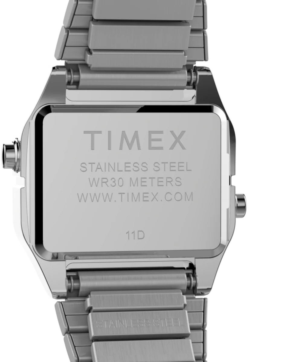 Teeny Tiny Timex Endorsed by Dimepiece 20mm Stainless Steel Expansion Band Watch with Perfect Fit - Image 4