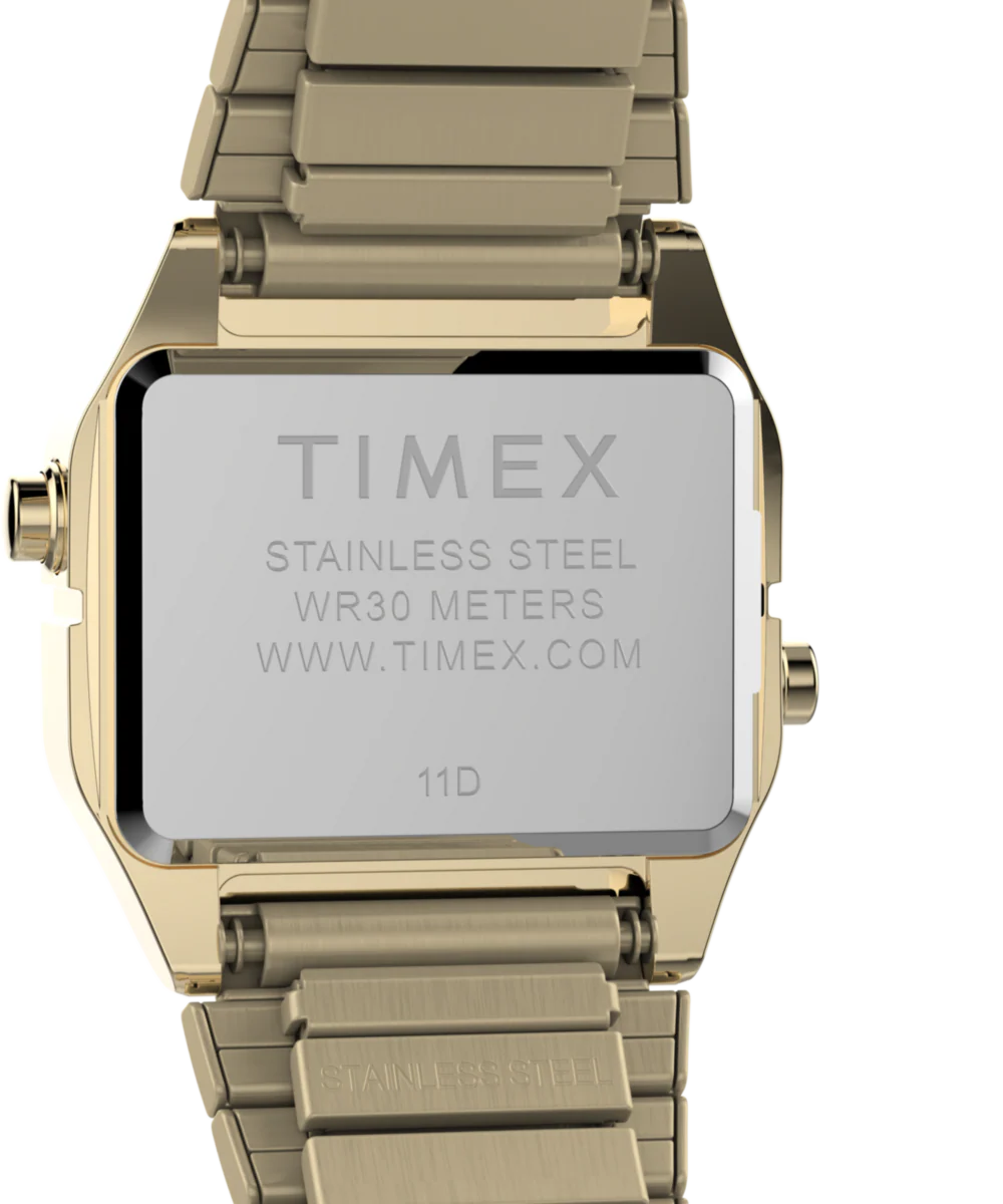 Teeny Tiny Timex Endorsed by Dimepiece 20mm Stainless Steel Expansion Band Watch with Perfect Fit - Image 4