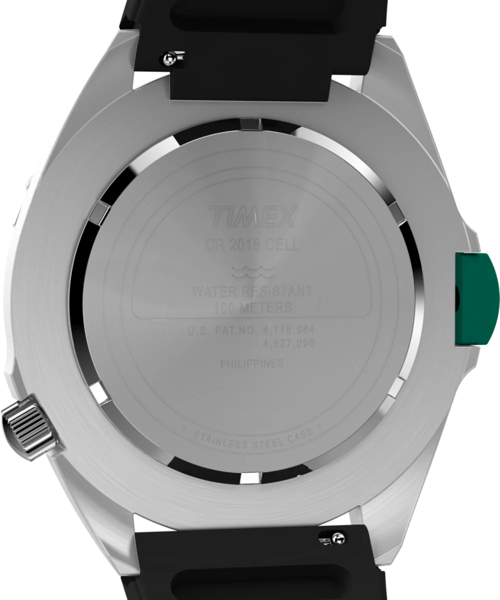 Timex 1995 Intrepid Reissue 46mm Synthetic Rubber Strap Watch - Image 4