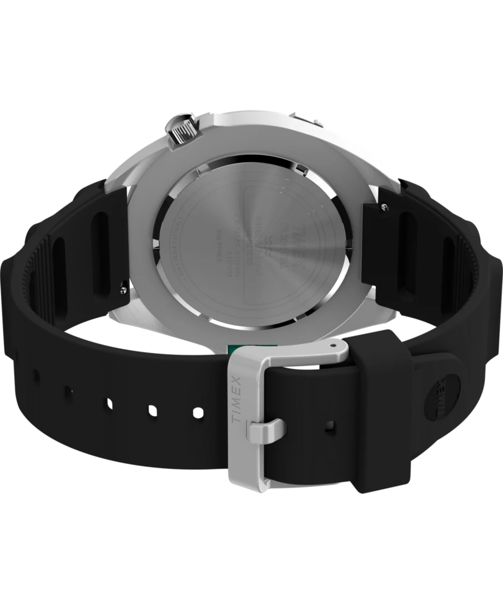 Timex 1995 Intrepid Reissue 46mm Synthetic Rubber Strap Watch - Image 5