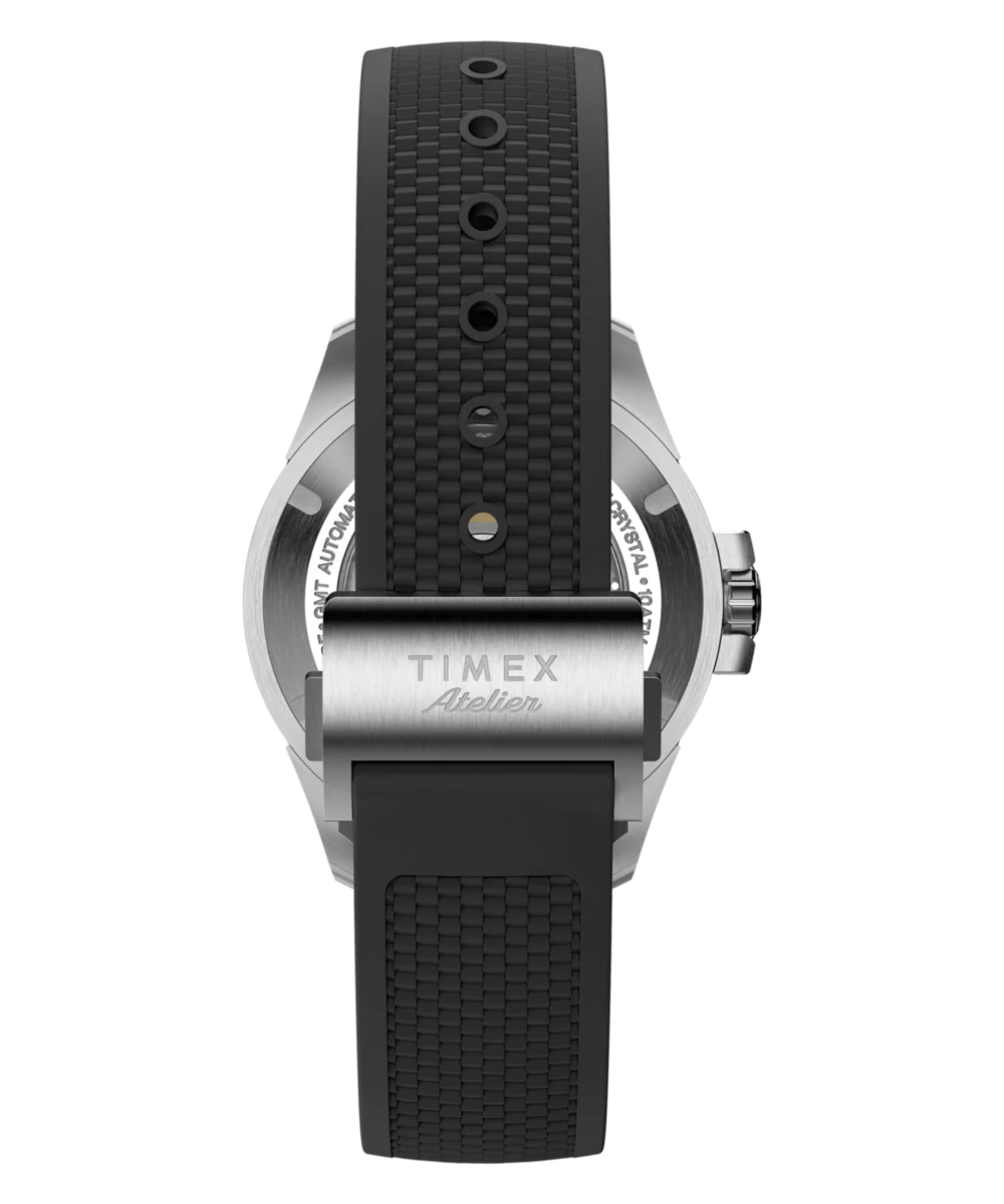 Timex Atelier GMT24 M1a 40mm Swiss Made Automatic NBR Synthetic Rubber Strap - Image 3