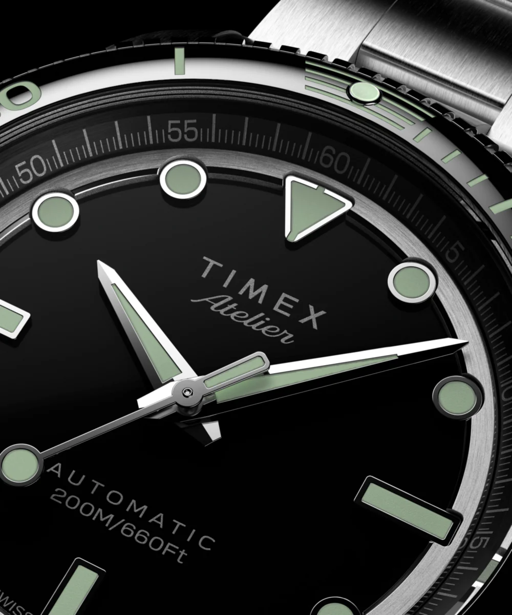 Timex Atelier Marine M1a 41mm Swiss Made Automatic Stainless Steel Bracelet - Image 6