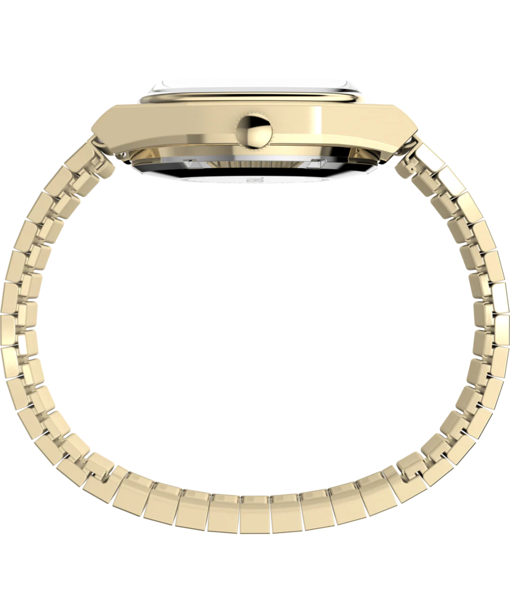 Timex® Automatic 1983 E Line Reissue 34mm Gold-Tone Expansion Band Watch - Image 3