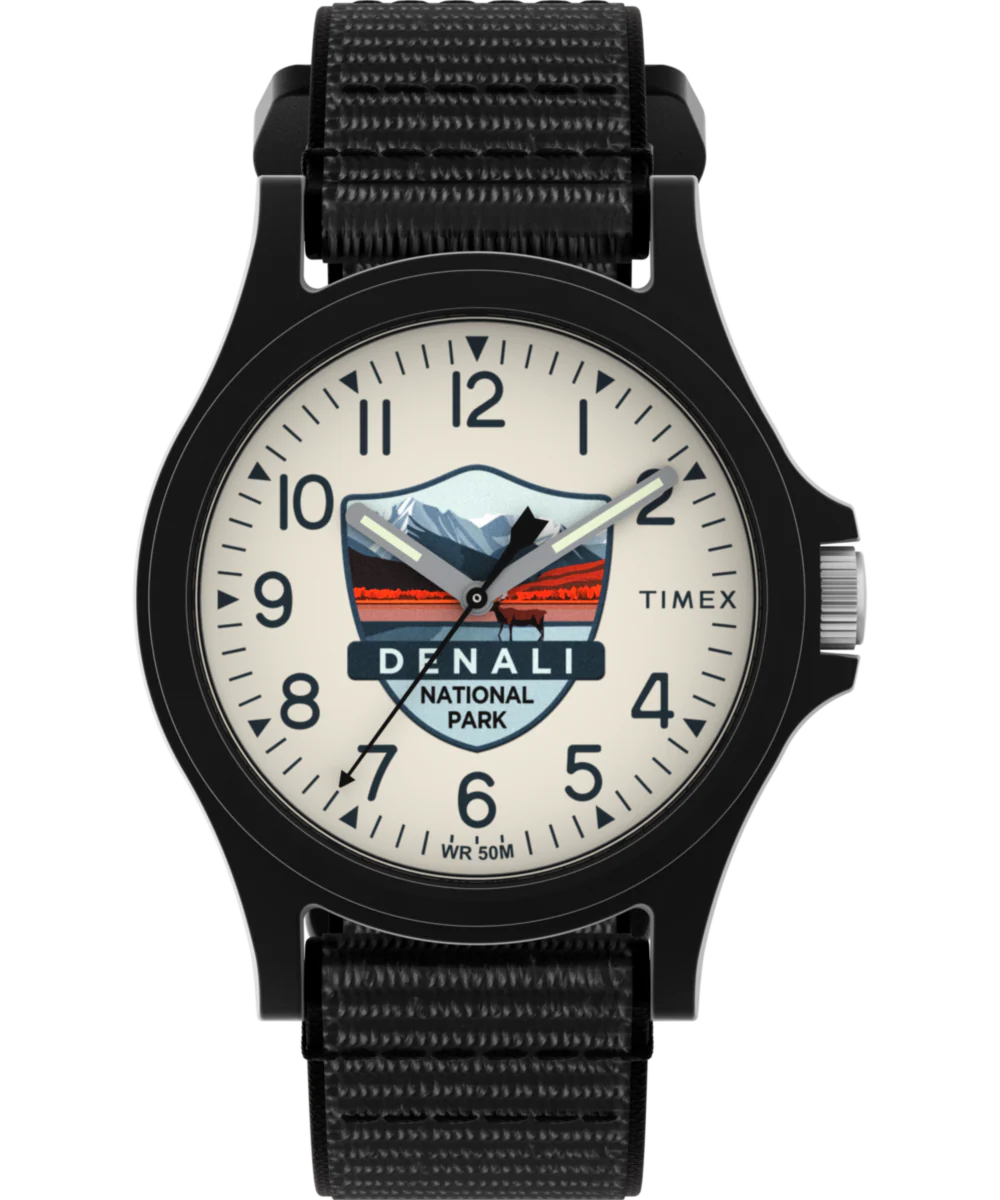 Timex Denali National Park 40mm Fabric Strap Watch