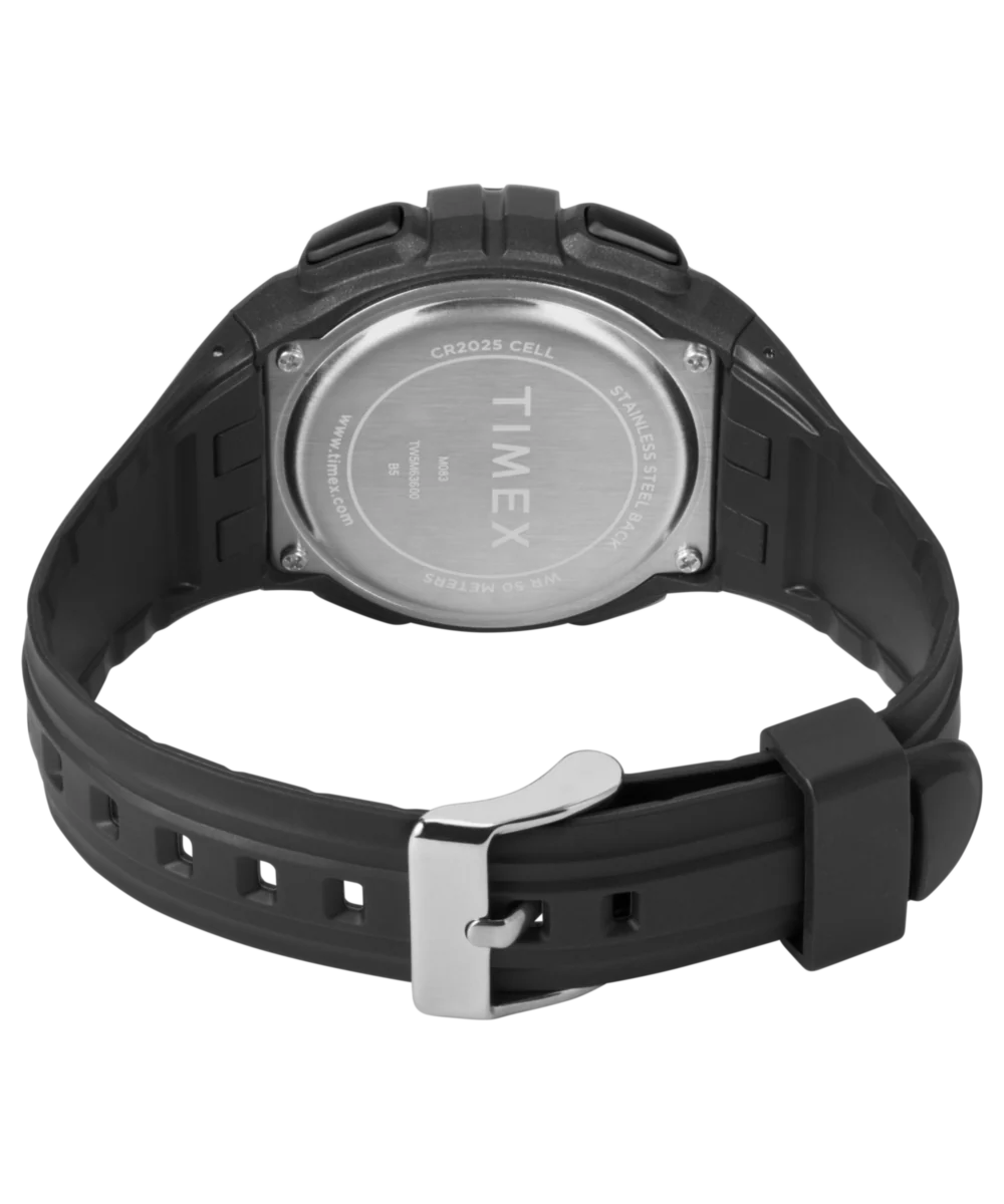 Timex Digital 43mm Resin Strap Watch - Image 5