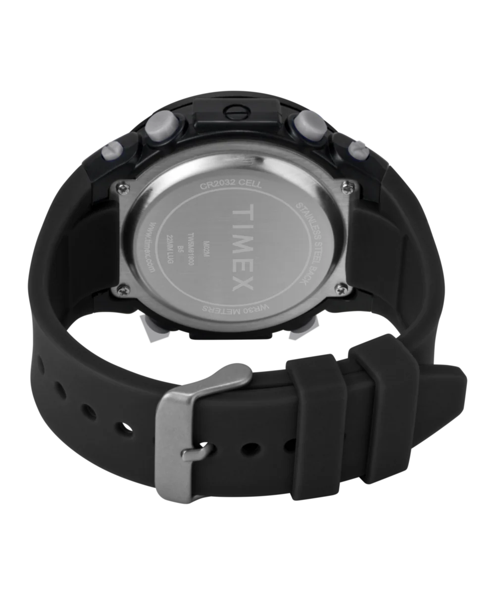Timex Digital 50mm Resin Strap Watch - Image 5