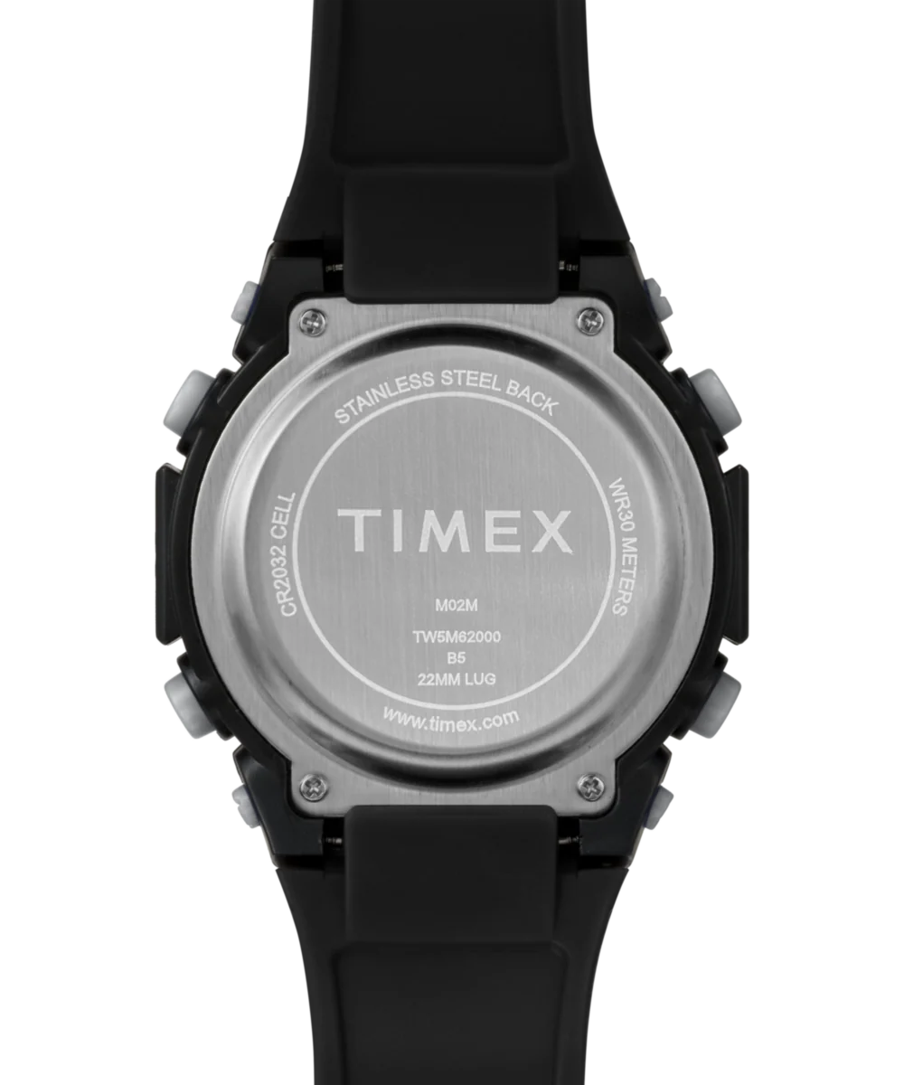 Timex Digital 50mm Resin Strap Watch - Image 4