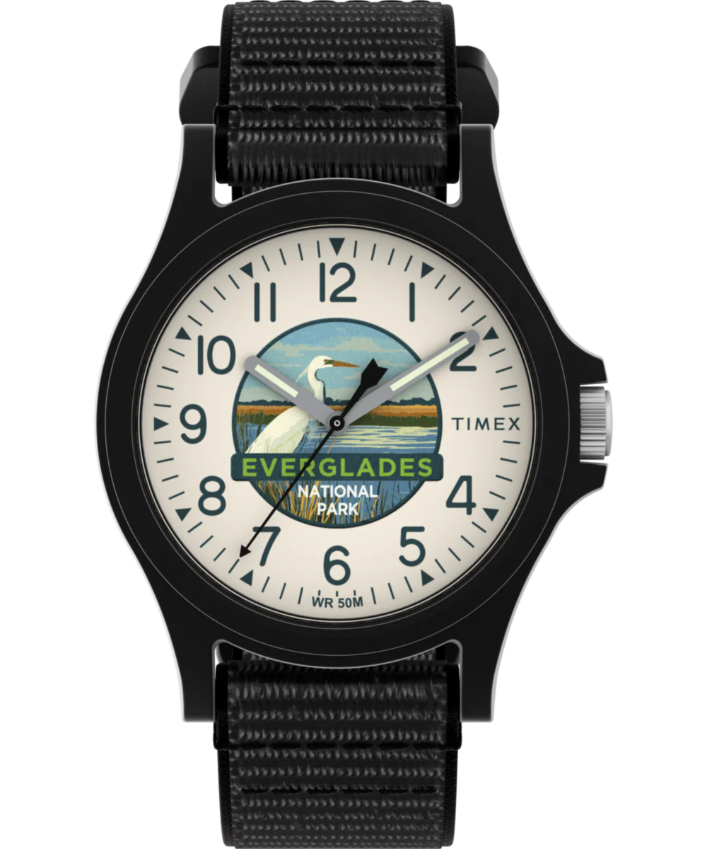 Timex Everglades National Park 40mm Fabric Strap Watch