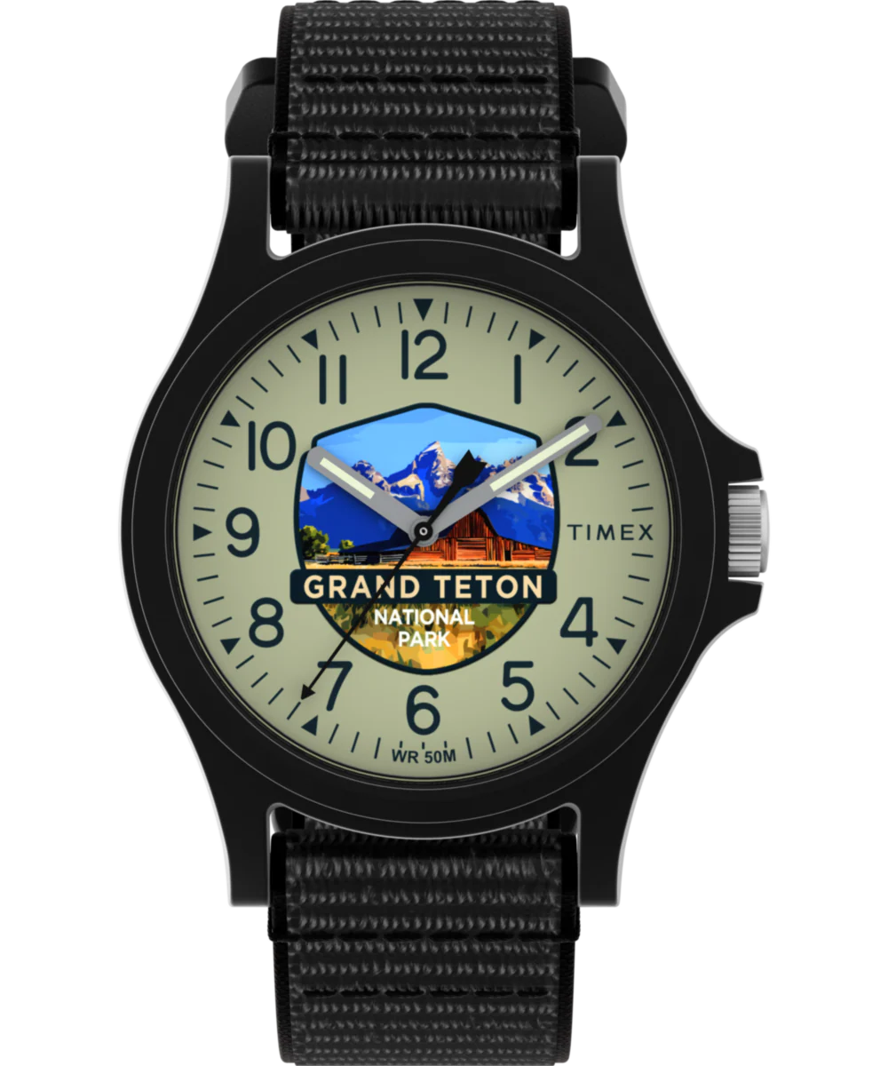Timex Grand Teton National Park 40mm Fabric Strap Watch