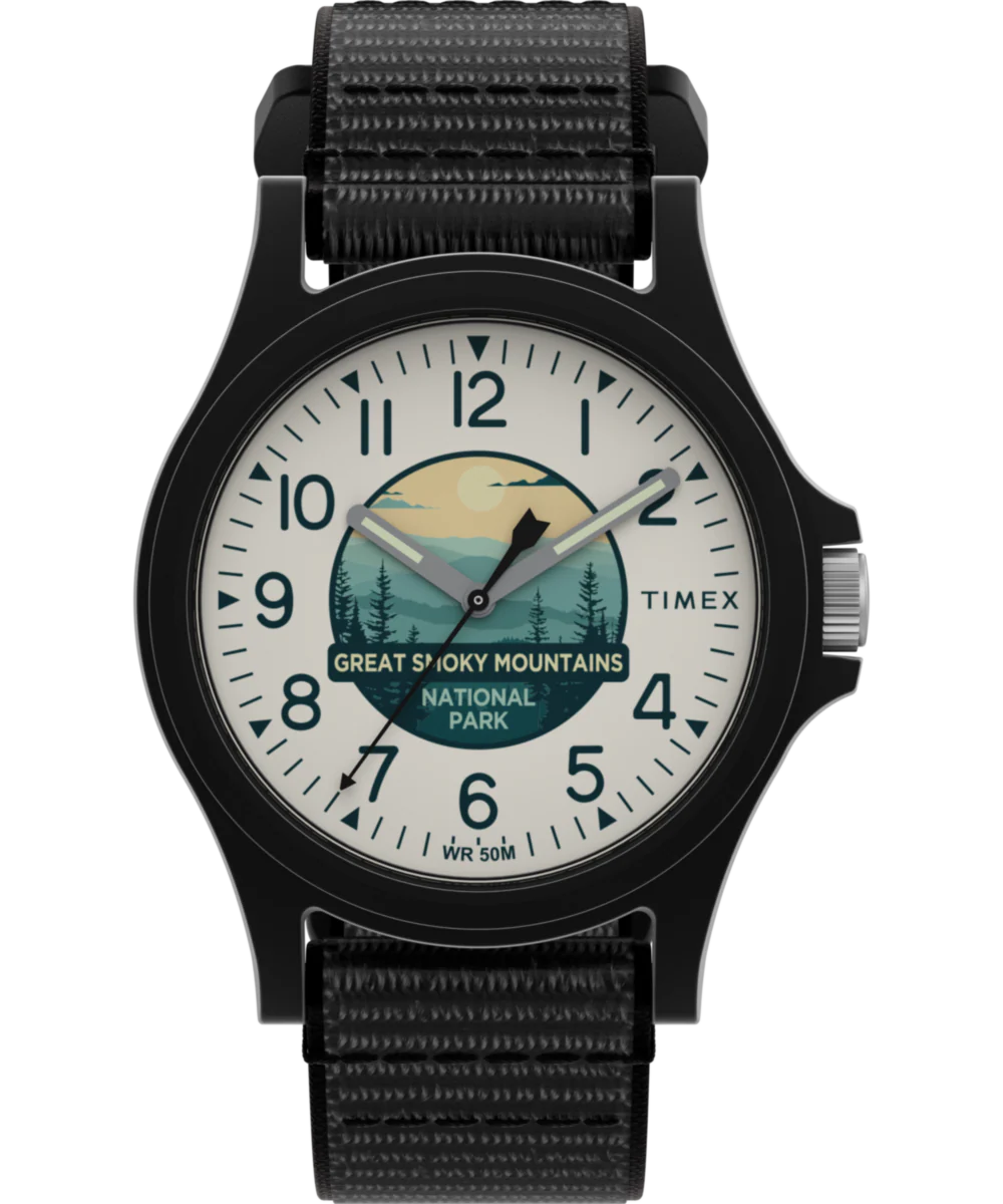 Timex Great Smoky Mountains National Park 40mm Fabric Strap Watch