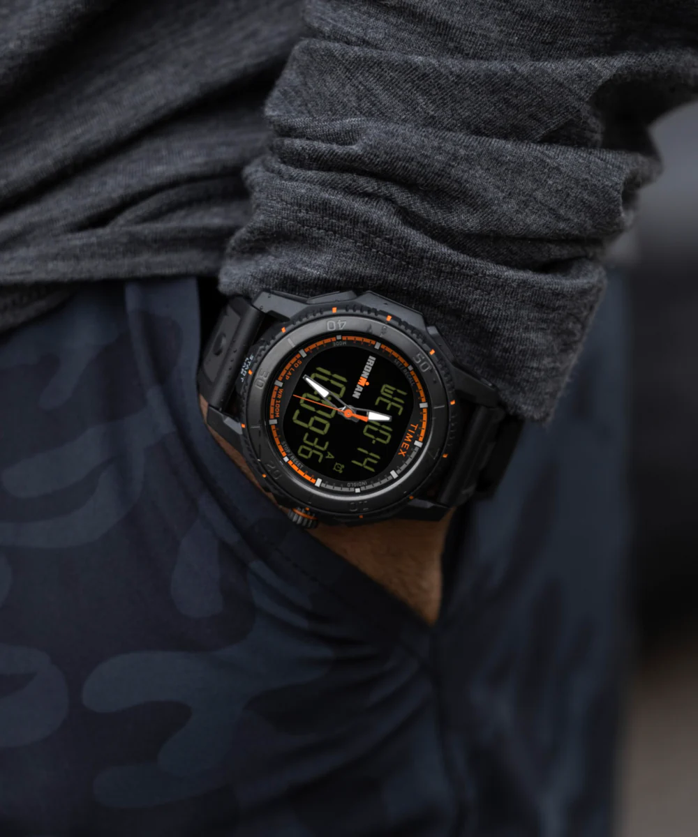 TIMEX® IRONMAN® Adrenaline Ana-digi 46.5mm PU Strap Watch  - Image 3