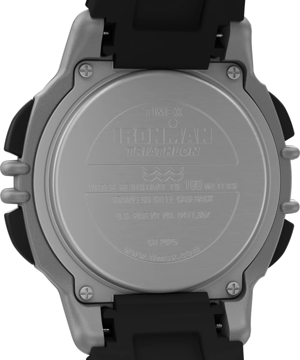 TIMEX® IRONMAN® Flix 100 Lap 42mm PU Strap Watch - Image 7