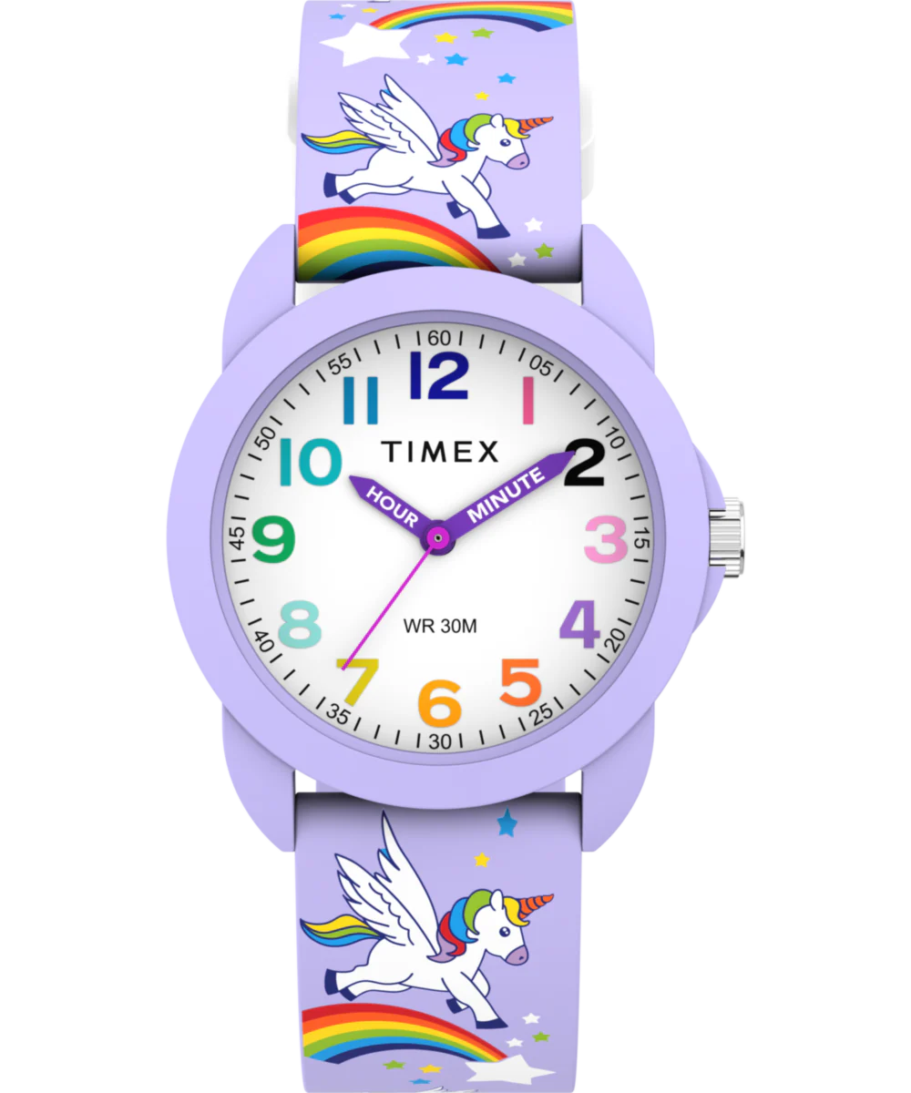 Timex Kids Time Teacher 30mm Silicone Strap Watch