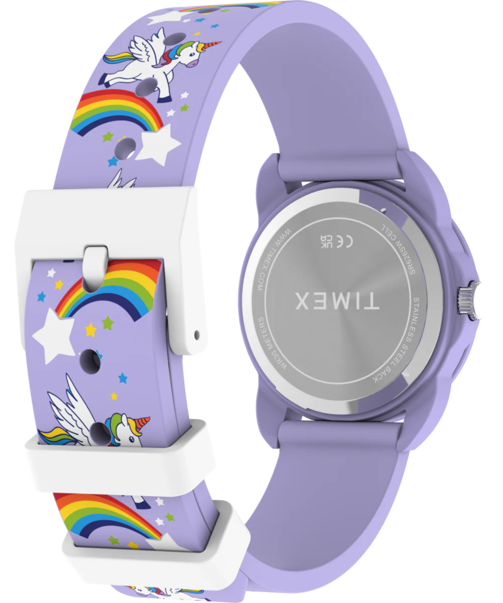 Timex Kids Time Teacher 30mm Silicone Strap Watch - Image 5