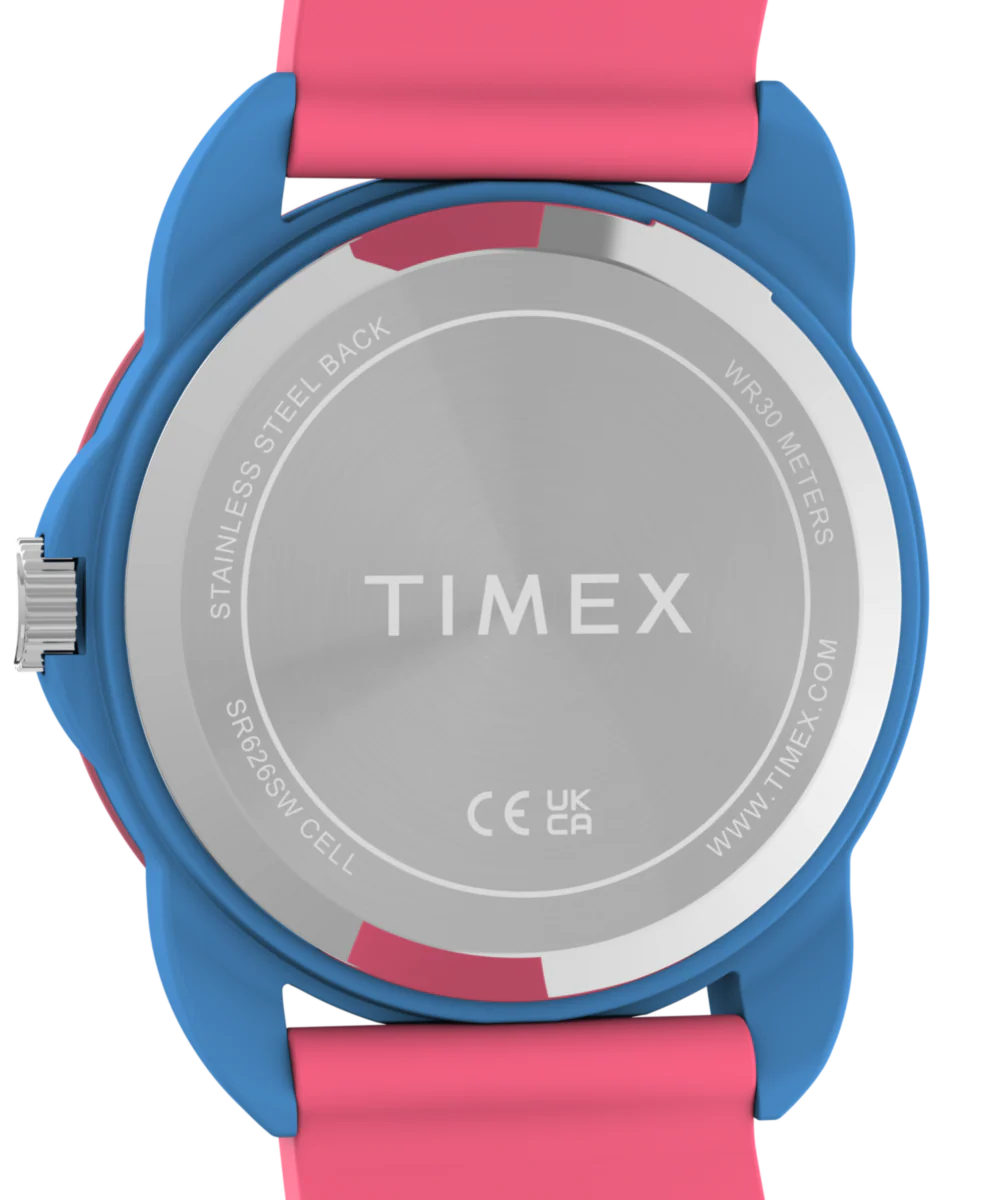 Timex Kids Time Teacher 30mm Silicone Strap Watch - Image 4
