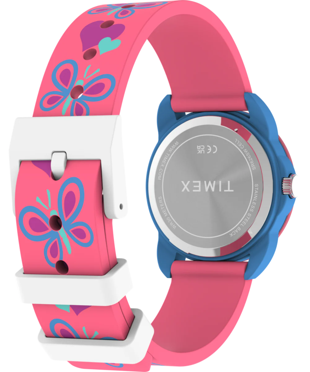Timex Kids Time Teacher 30mm Silicone Strap Watch - Image 5