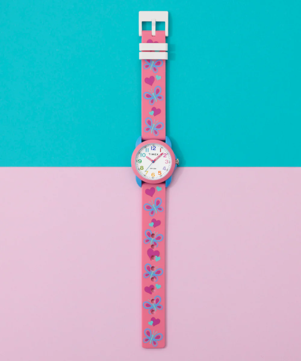 Timex Kids Time Teacher 30mm Silicone Strap Watch - Image 6