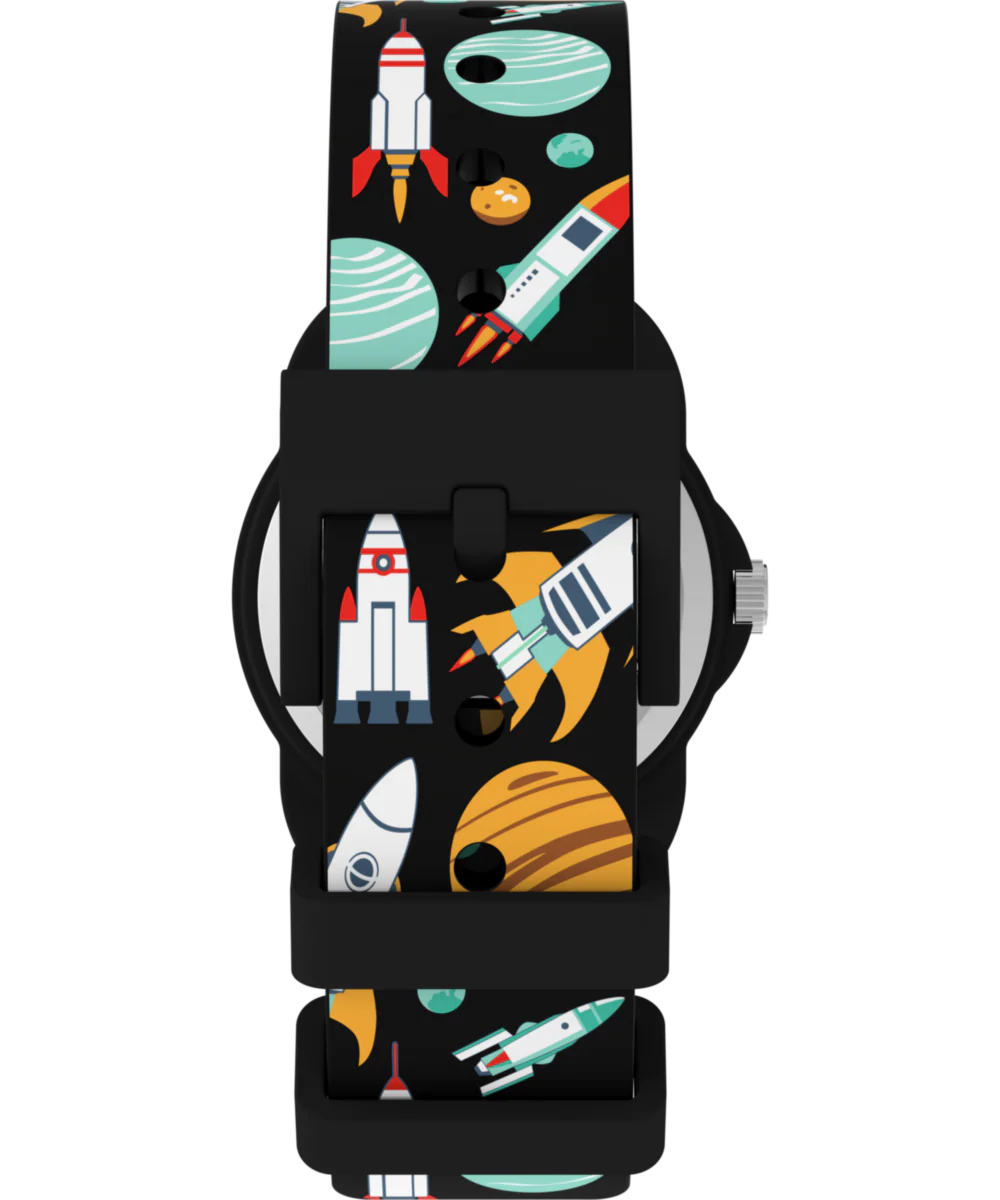 Timex Kids Time Teacher 30mm Silicone Strap Watch - Image 3