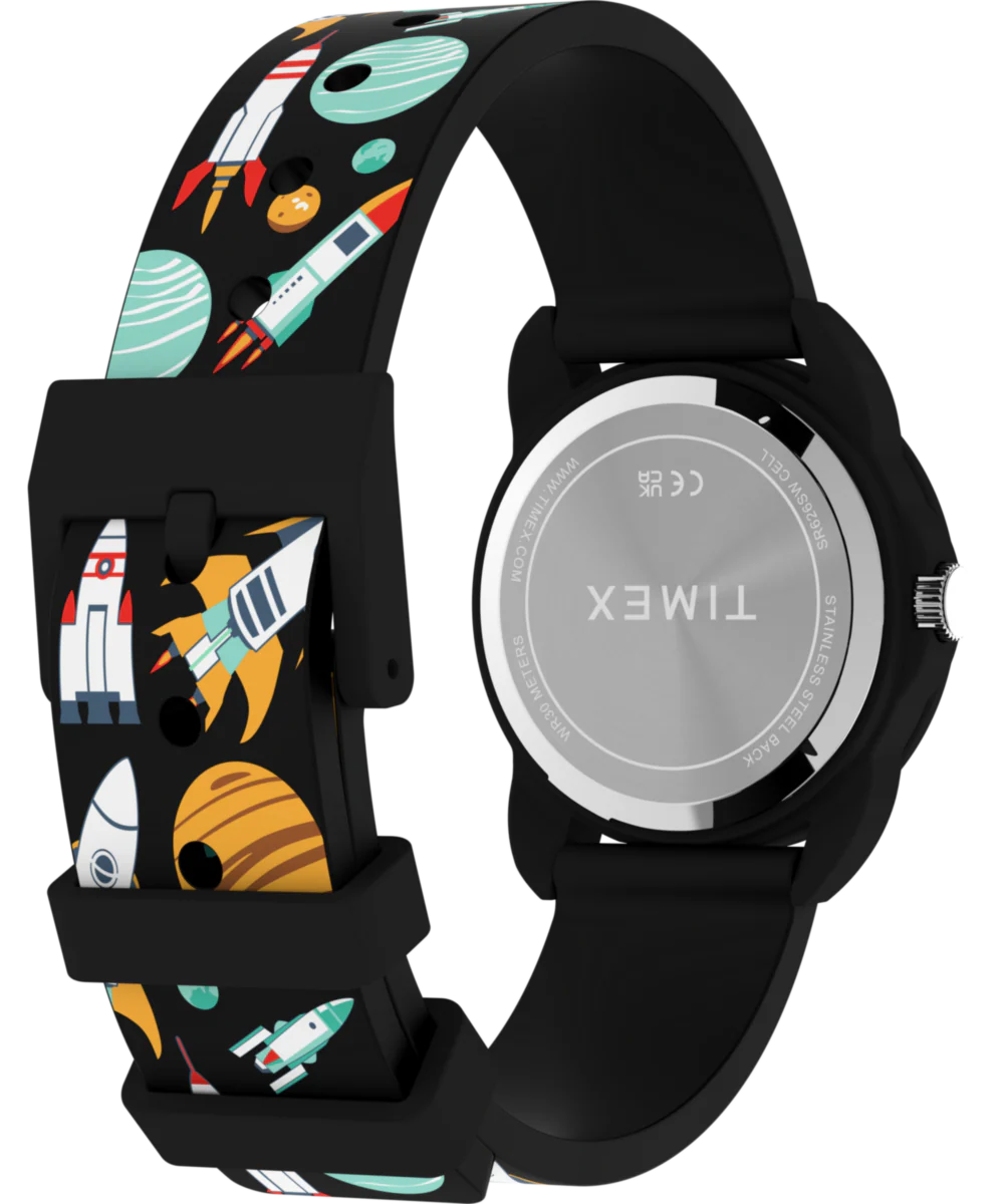 Timex Kids Time Teacher 30mm Silicone Strap Watch - Image 5