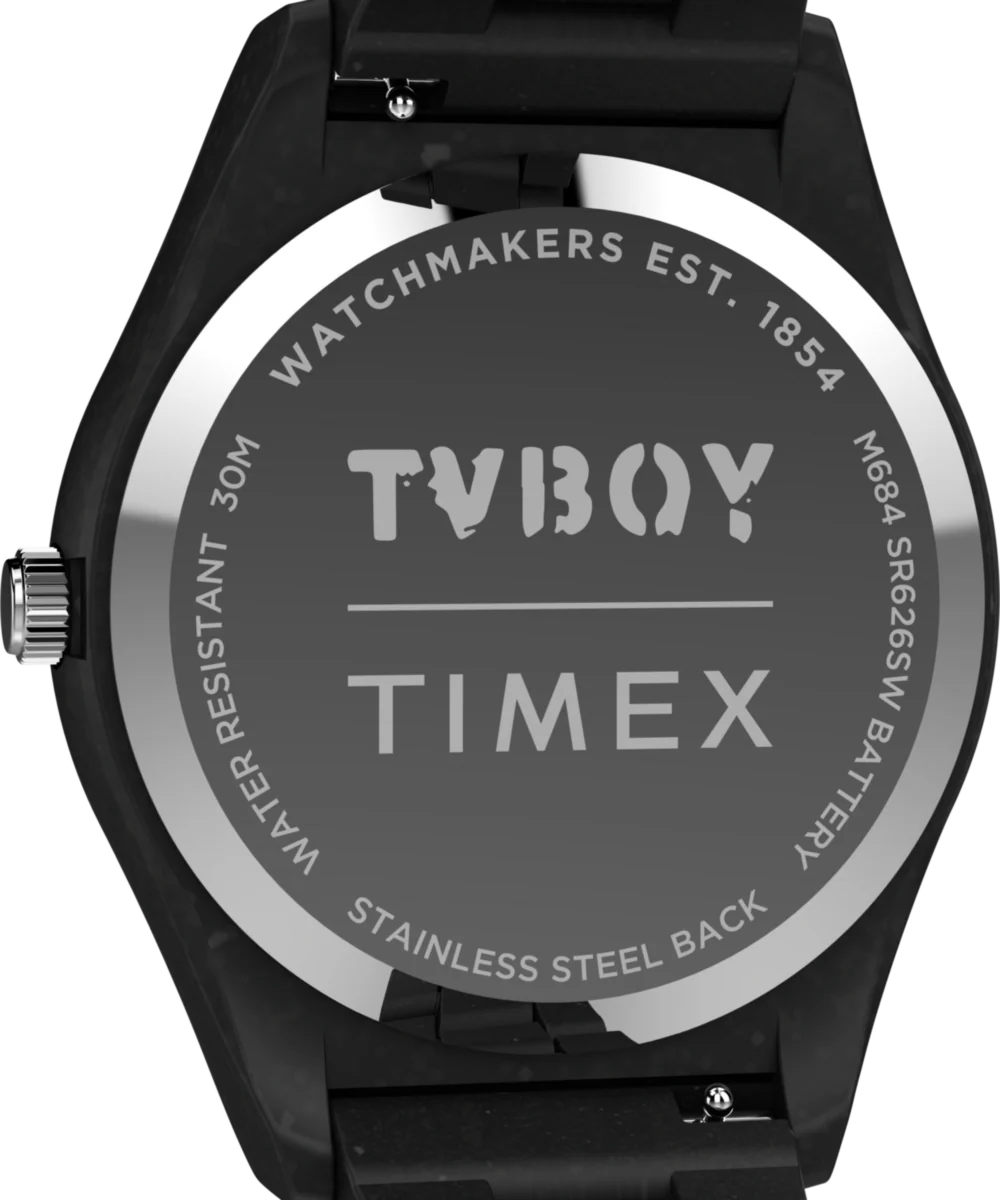 Timex Legacy Ocean x TVBOY 42mm #tide Material Bracelet Watch - Image 4