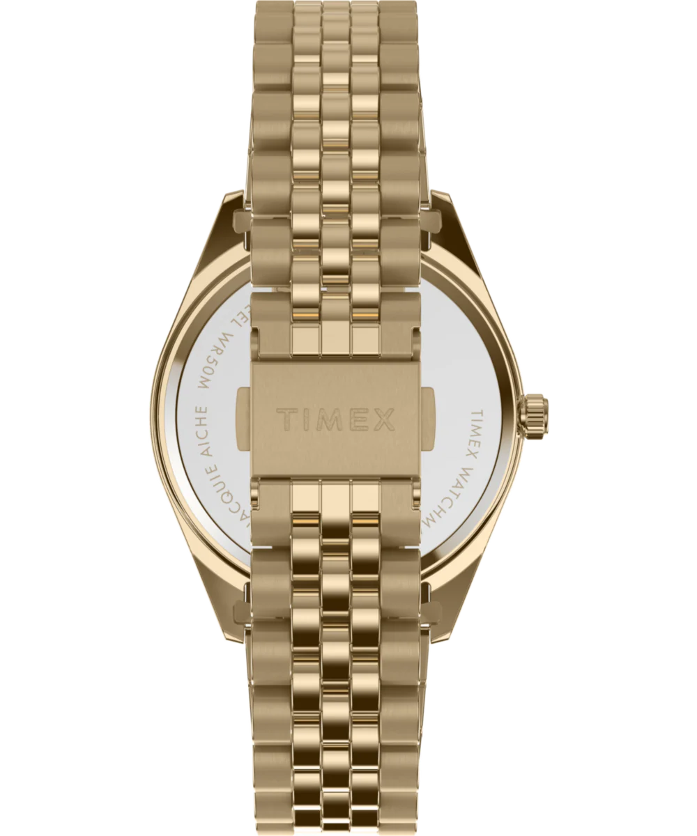 Timex Legacy x Jacquie Aiche Malachite Tribe Eye 36mm Watch - Image 3