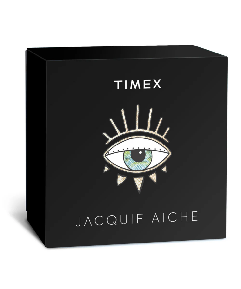 Timex Legacy x Jacquie Aiche Malachite Tribe Eye 36mm Watch - Image 7
