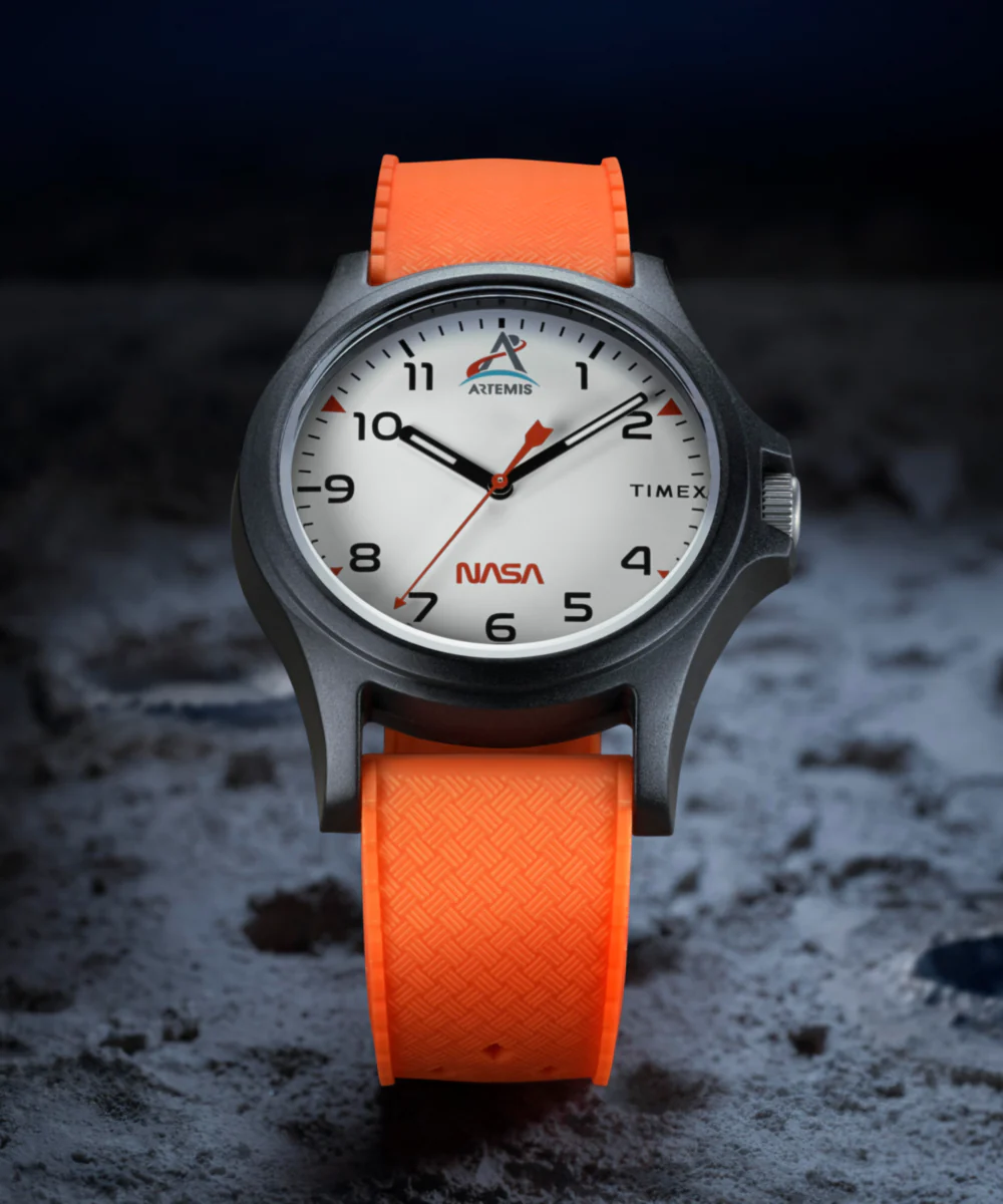 Timex Main Street NASA Artemis 40mm Silicone Strap Watch - Image 6