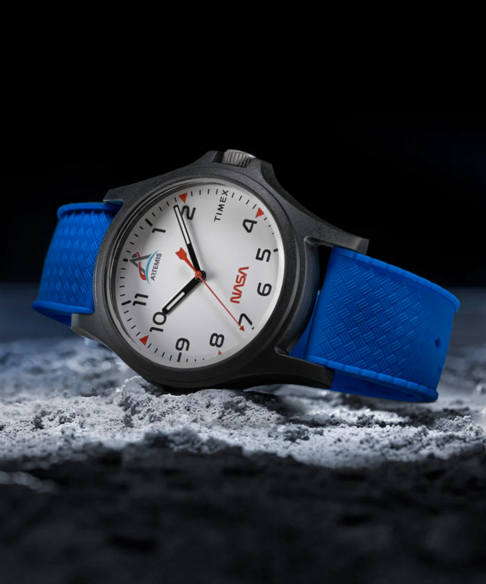 Timex Main Street NASA Artemis 40mm Silicone Strap Watch - Image 6