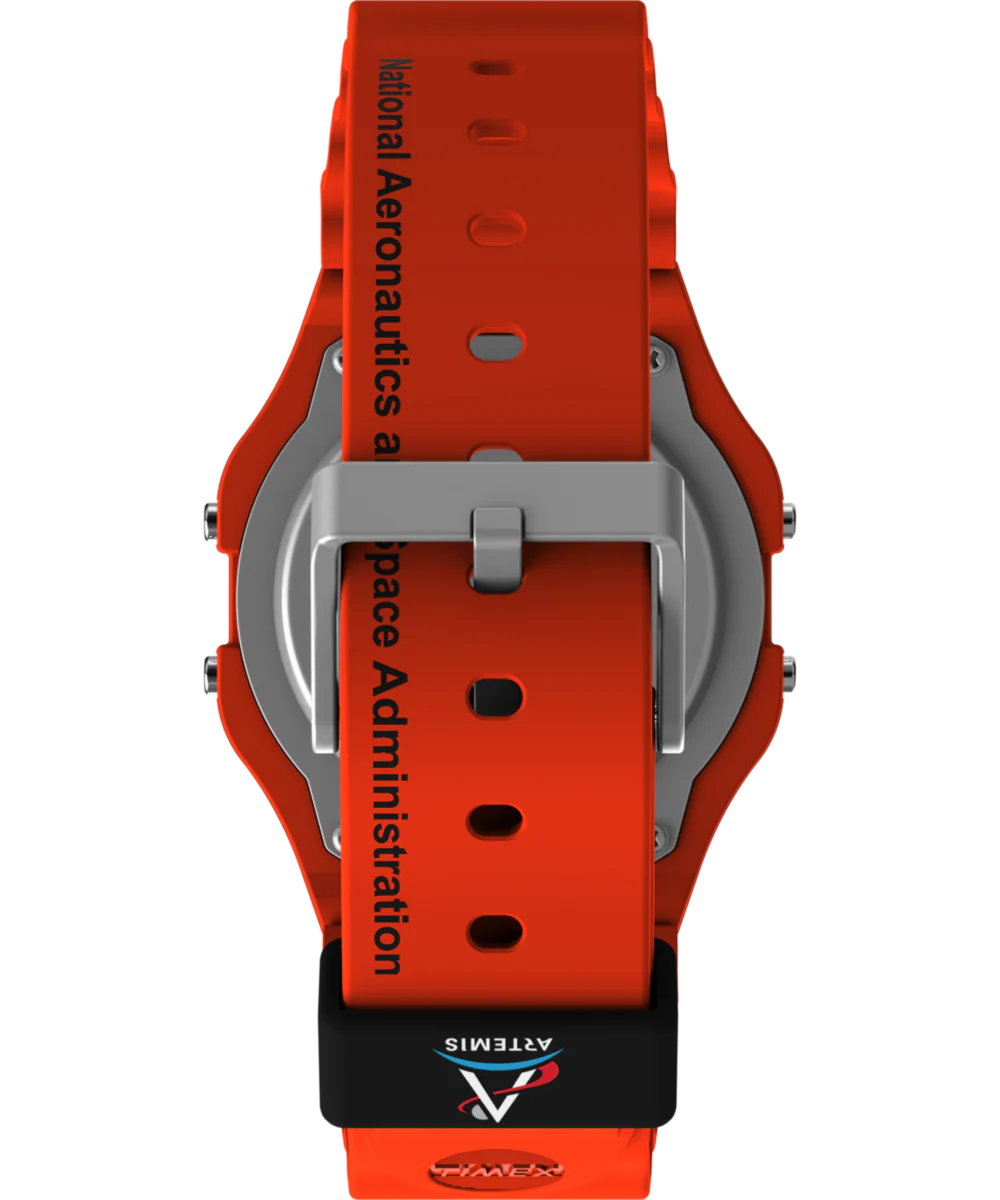 Timex Main Street NASA Artemis Digital 36mm Resin Strap Watch - Image 4