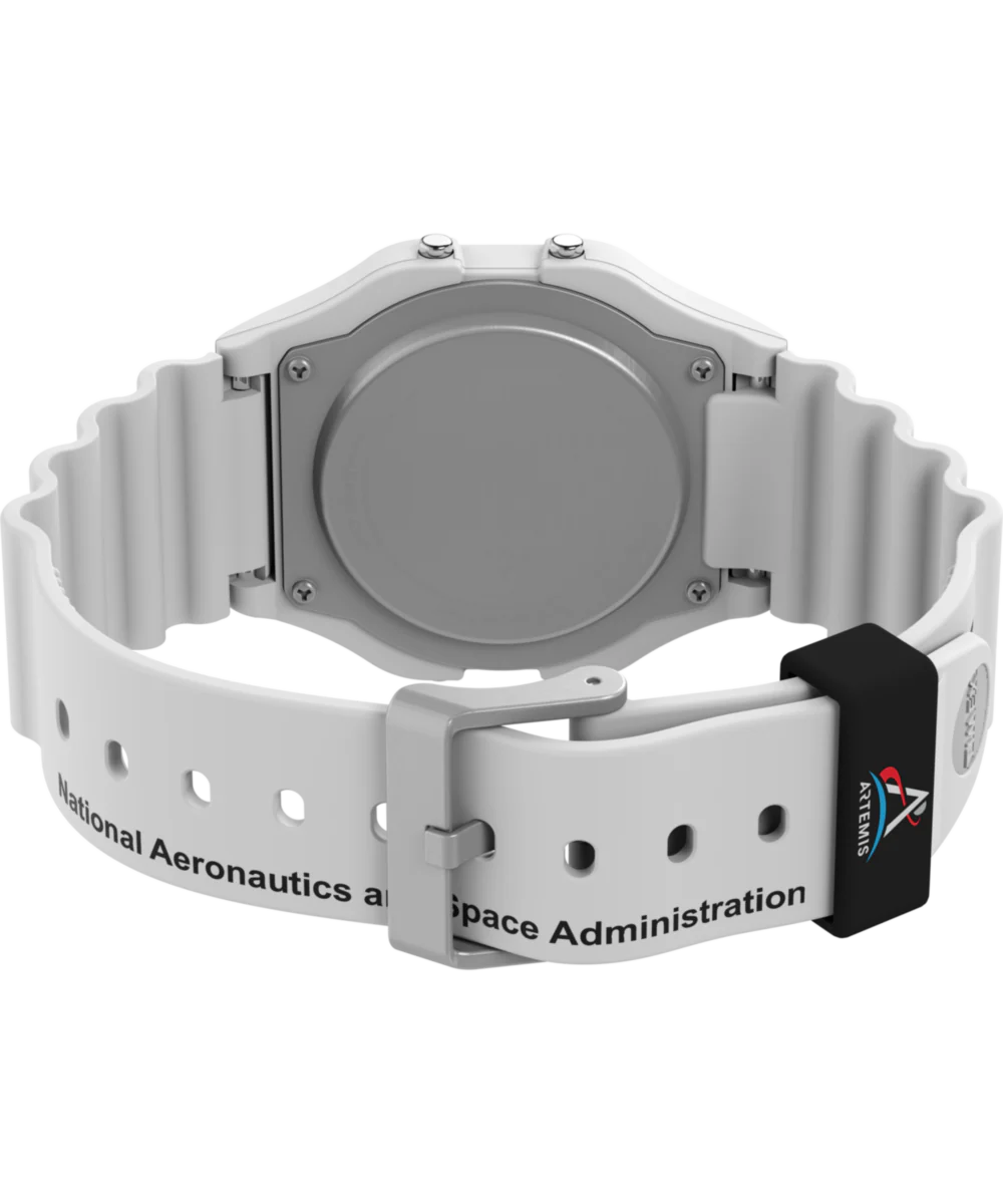 Timex Main Street NASA Artemis Digital 36mm Resin Strap Watch - Image 5