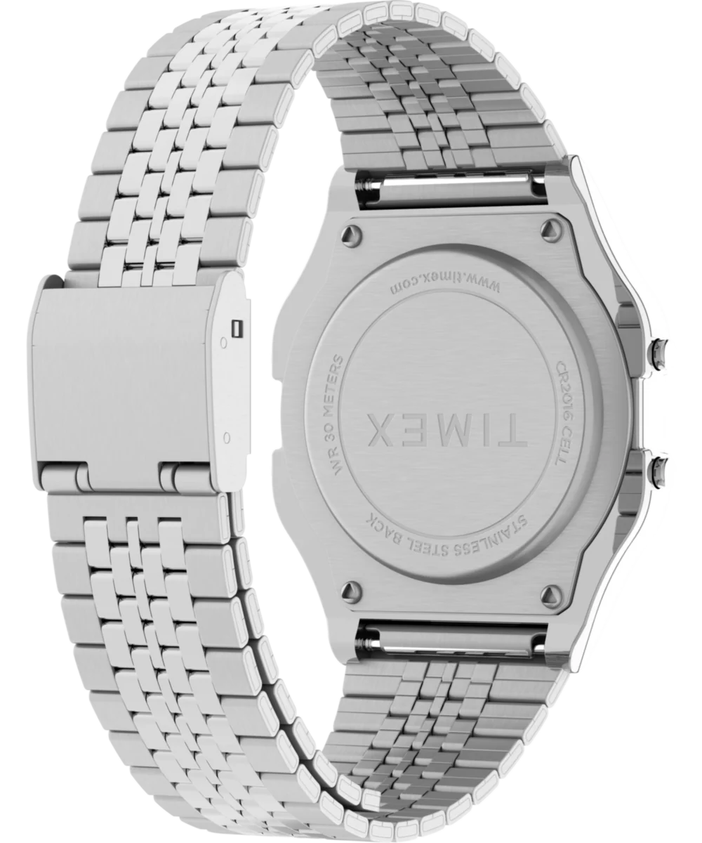 Timex T80 34mm Stainless Steel Bracelet Watch - Image 5