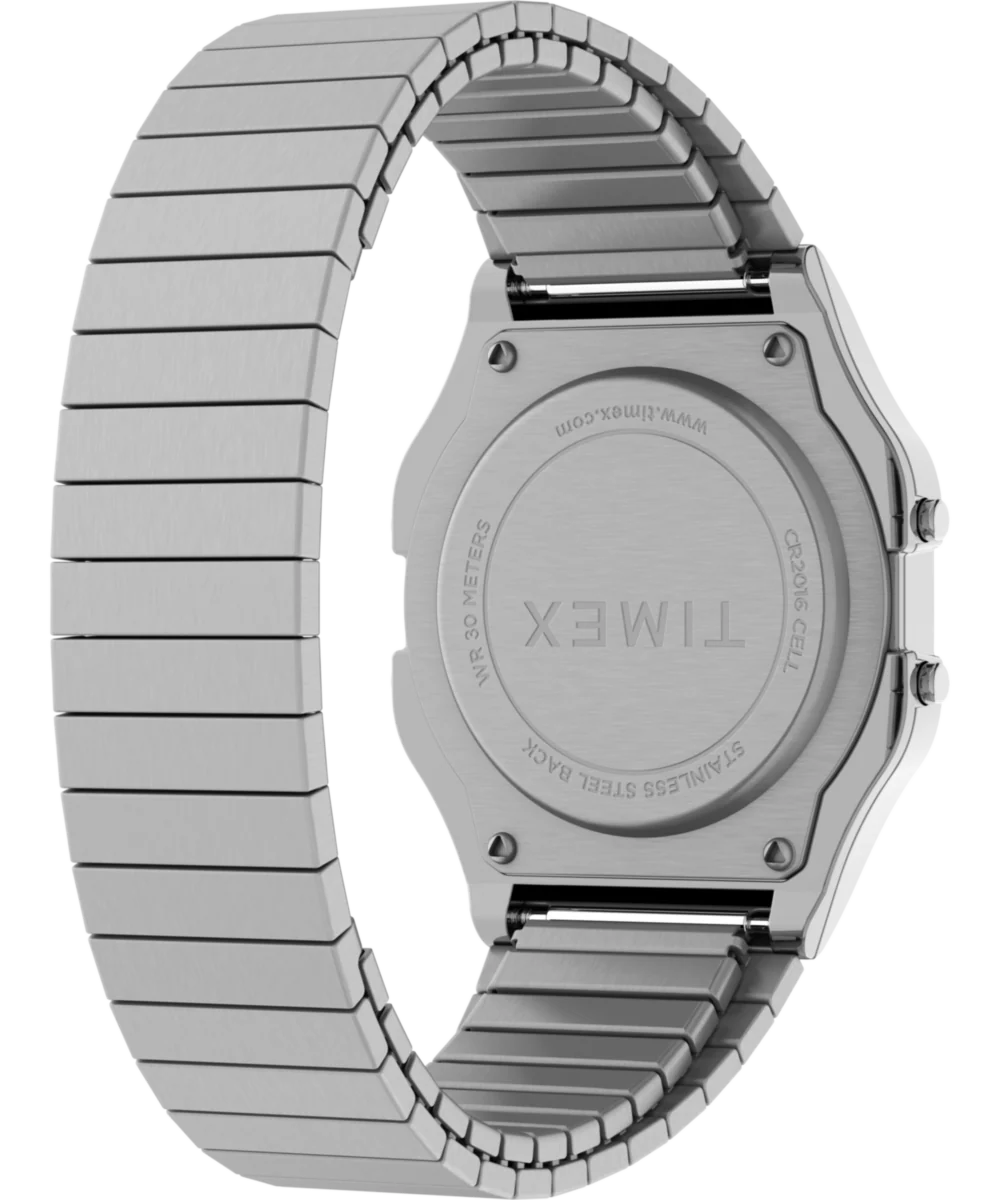 Timex T80 34mm Stainless Steel Expansion Band Watch - Image 5