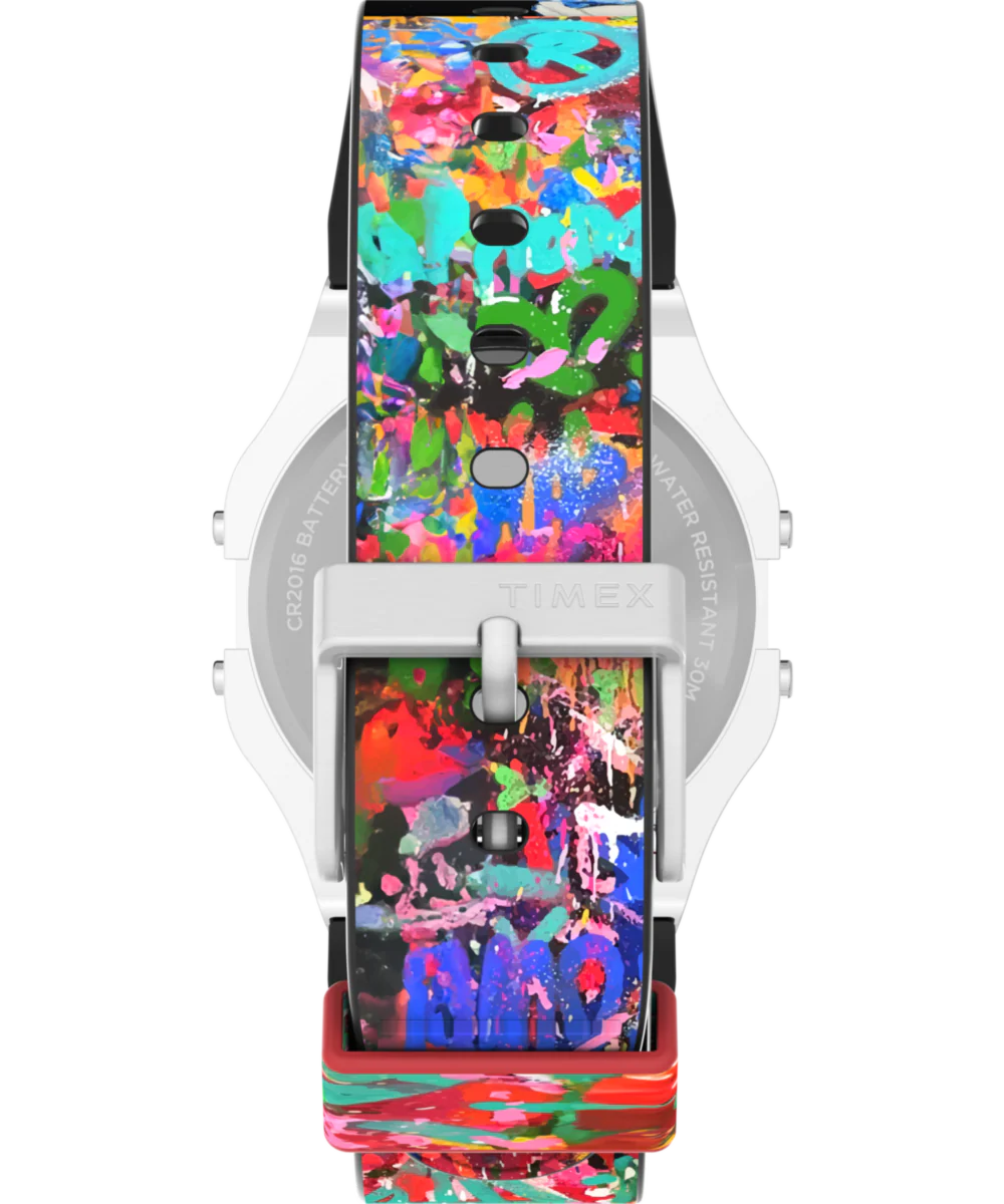 Timex T80 x TVBOY 34mm Resin Strap Watch - Image 3