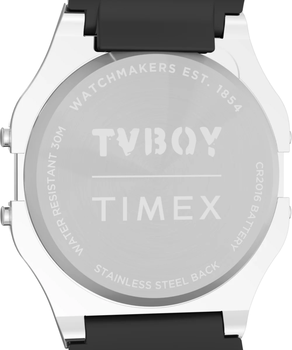 Timex T80 x TVBOY 34mm Resin Strap Watch - Image 4