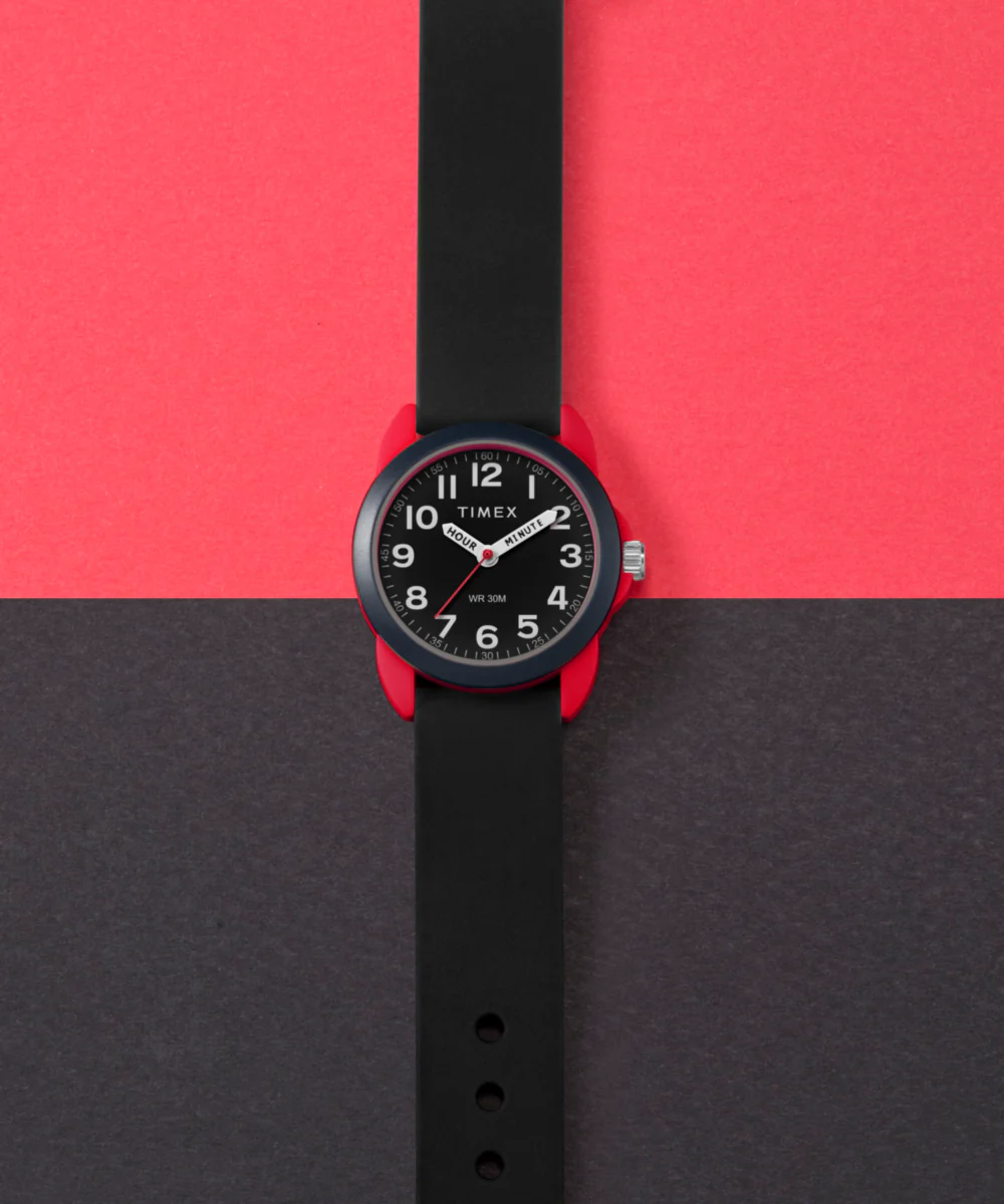 TIMEX TIME MACHINES® 30mm Silicone Strap Watch - Image 6