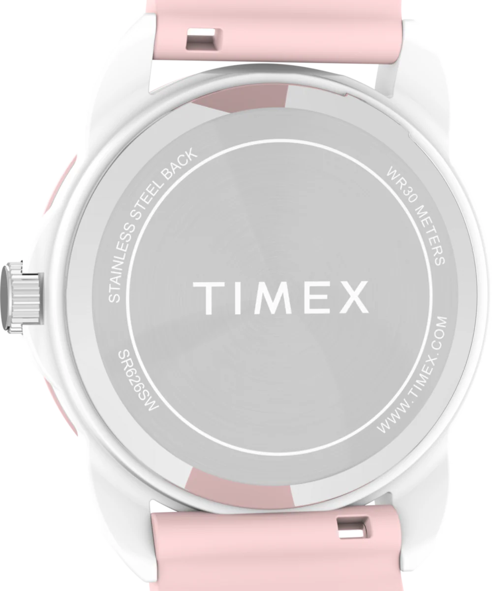 TIMEX TIME MACHINES® 30mm Silicone Strap Watch - Image 4