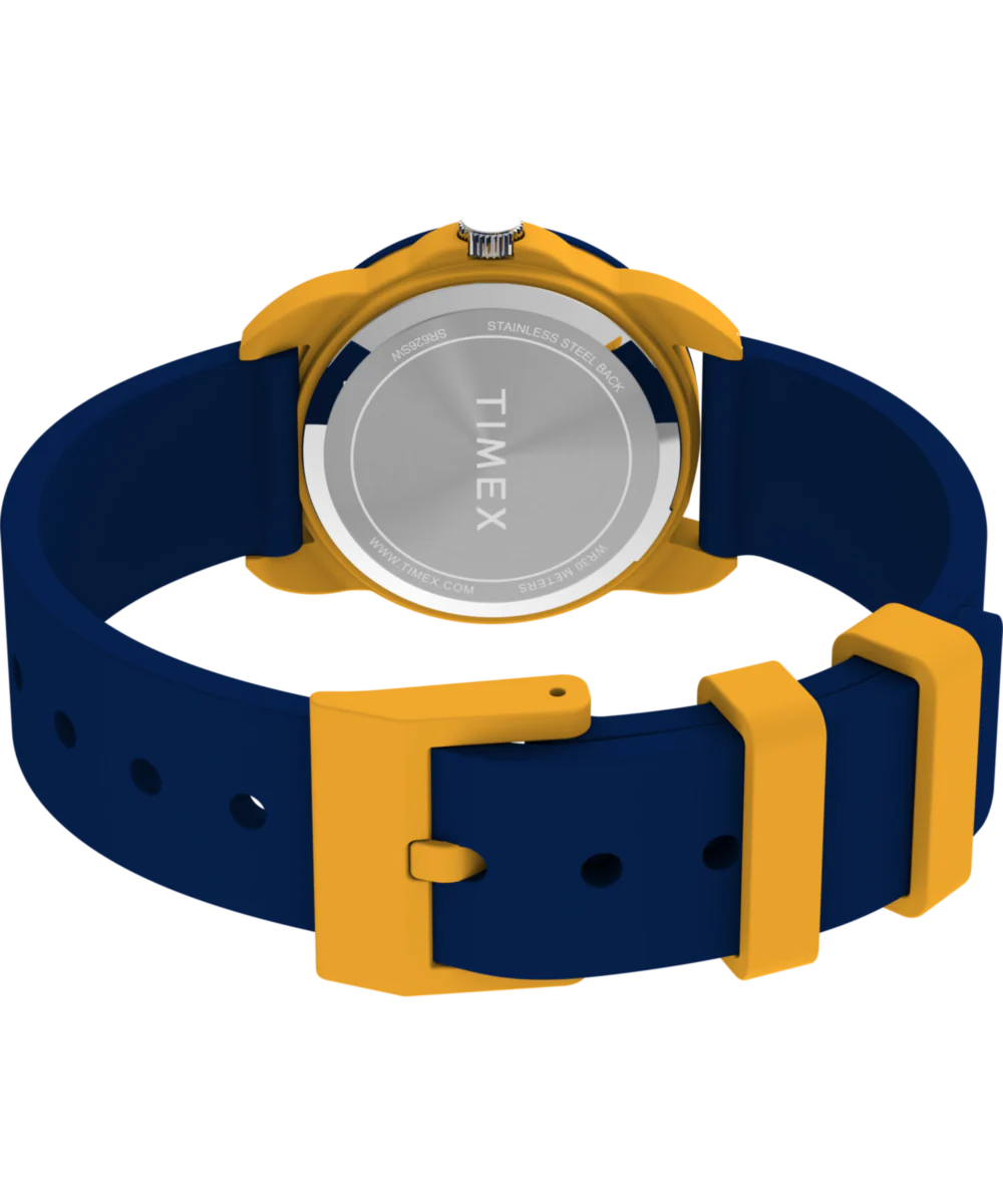 TIMEX TIME MACHINES® 30mm Silicone Strap Watch - Image 5