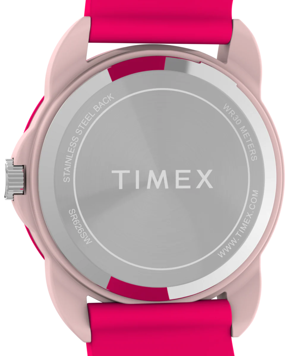 TIMEX TIME MACHINES® 30mm Silicone Strap Watch - Image 4