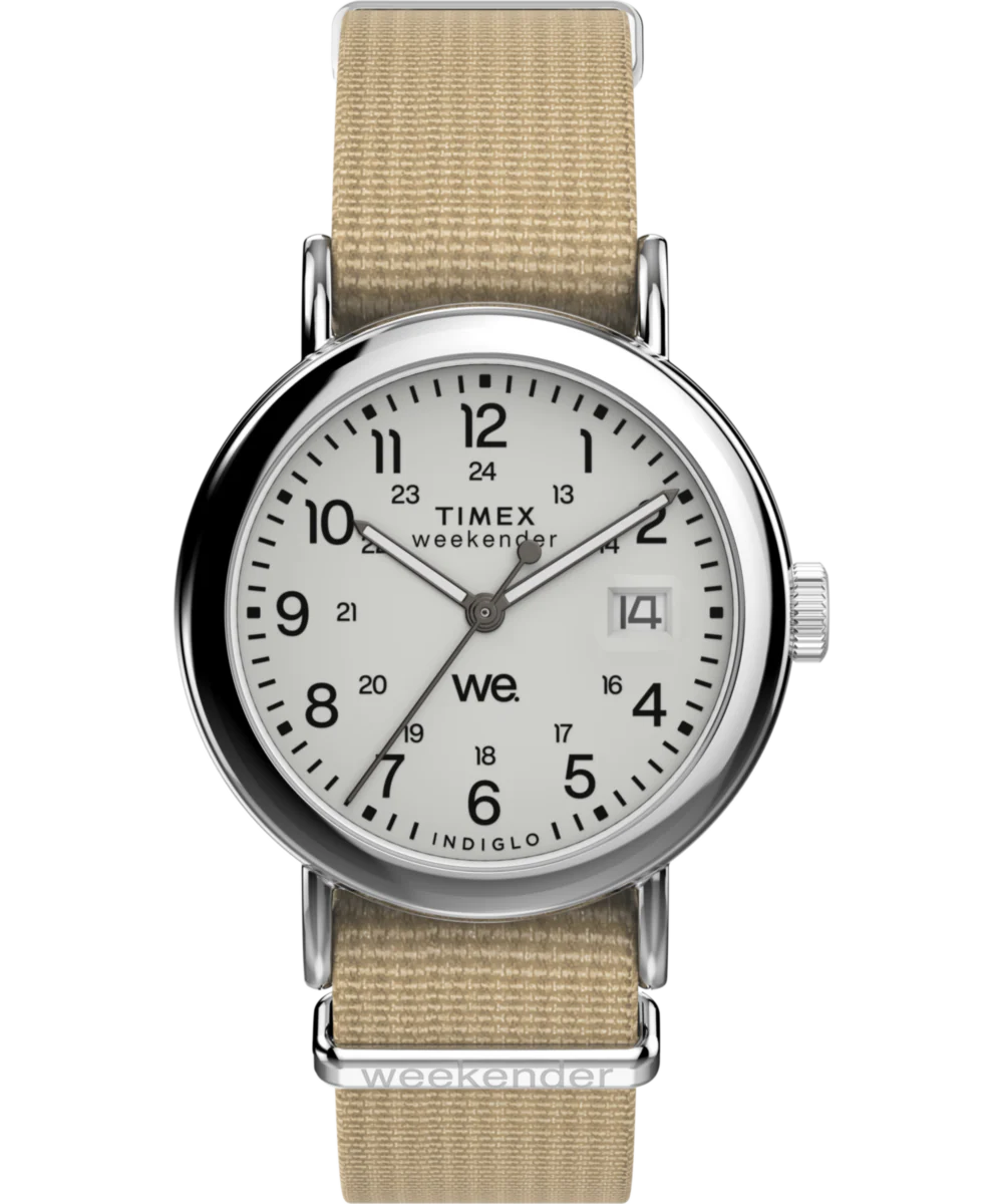 Timex Weekender 37mm Fabric Strap Watch