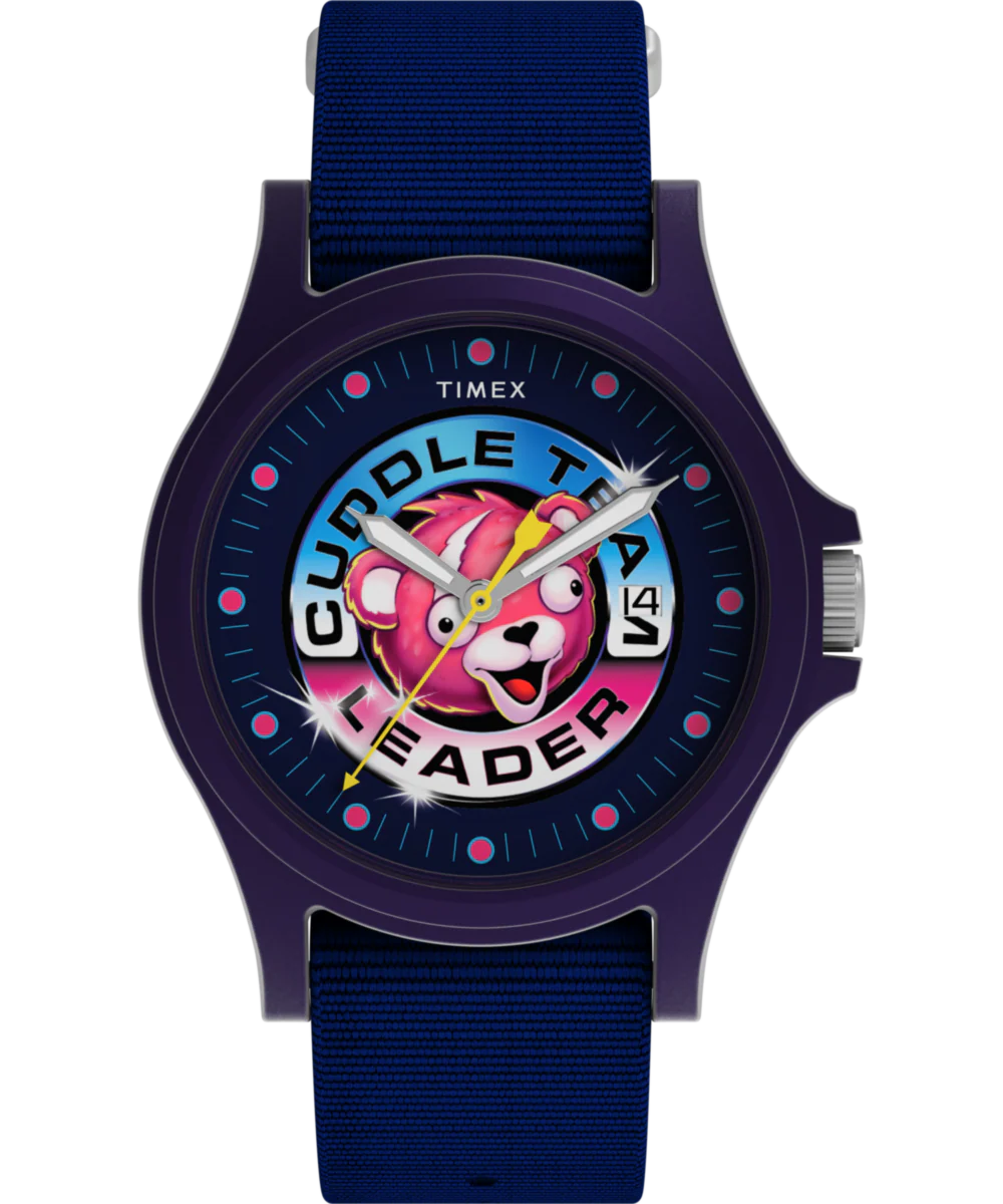 Timex x Fortnite Acadia 40mm Fabric Strap Watch