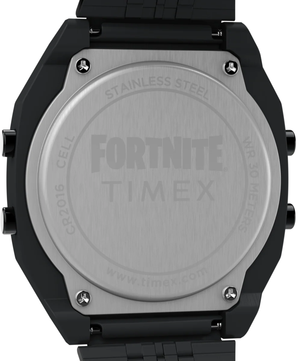 Timex x Fortnite T80 36mm Stainless Steel Bracelet Watch - Image 4