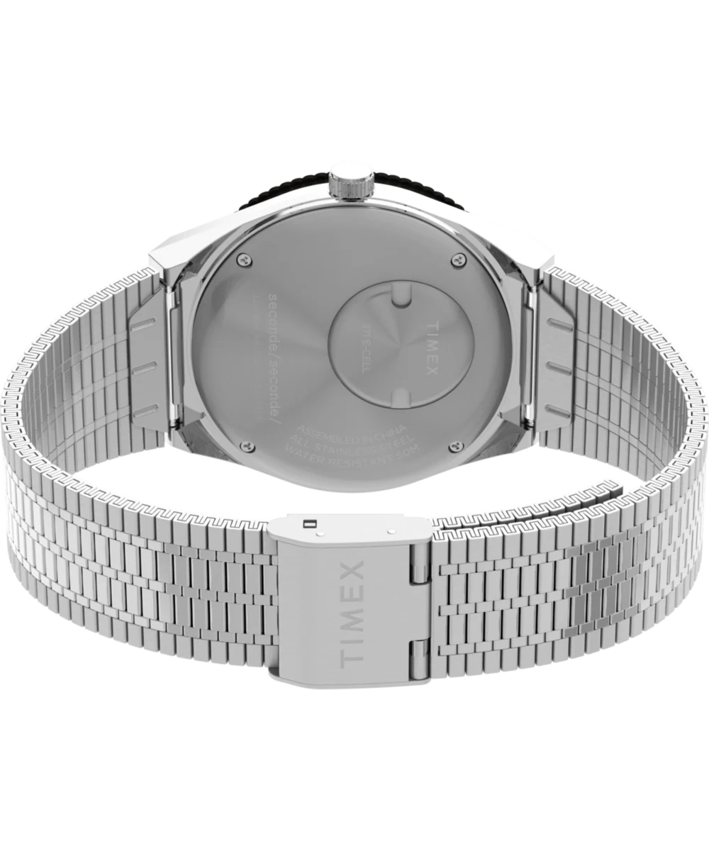 Timex x seconde/seconde/ 38mm Stainless Steel Bracelet Watch - Image 5