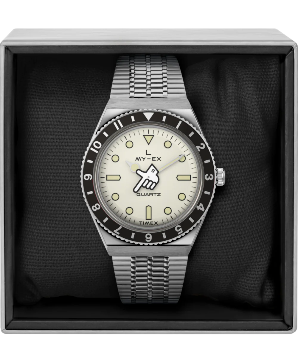 Timex x seconde/seconde/ Loser 38mm Stainless Steel Bracelet Watch - Image 6