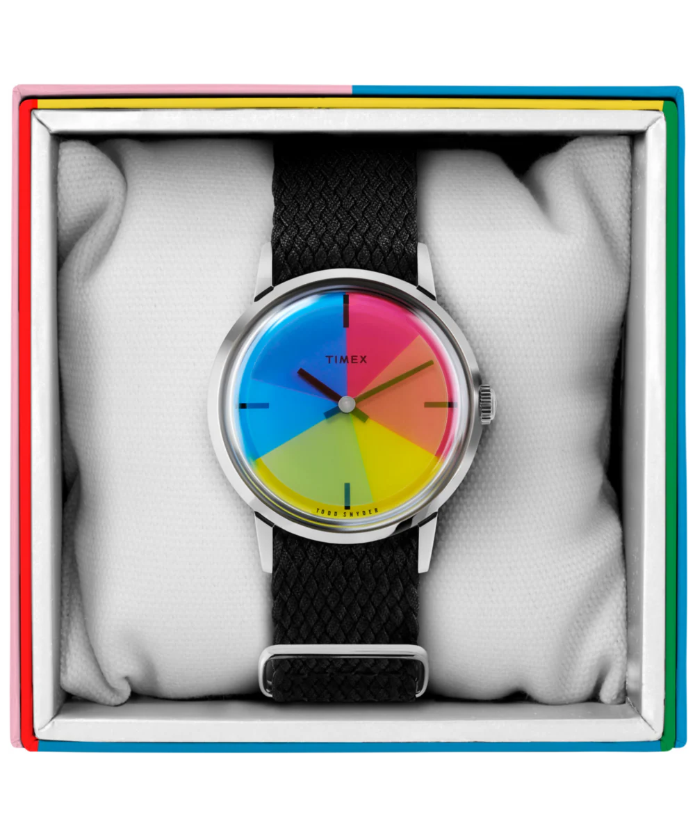 Timex x Todd Snyder Marlin Hand-Wound 1969 Color Flicks Reissue - Image 7