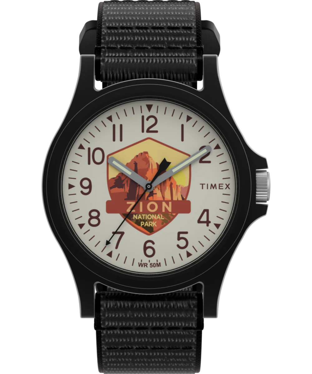 Timex Zion National Park 40mm Fabric Strap Watch