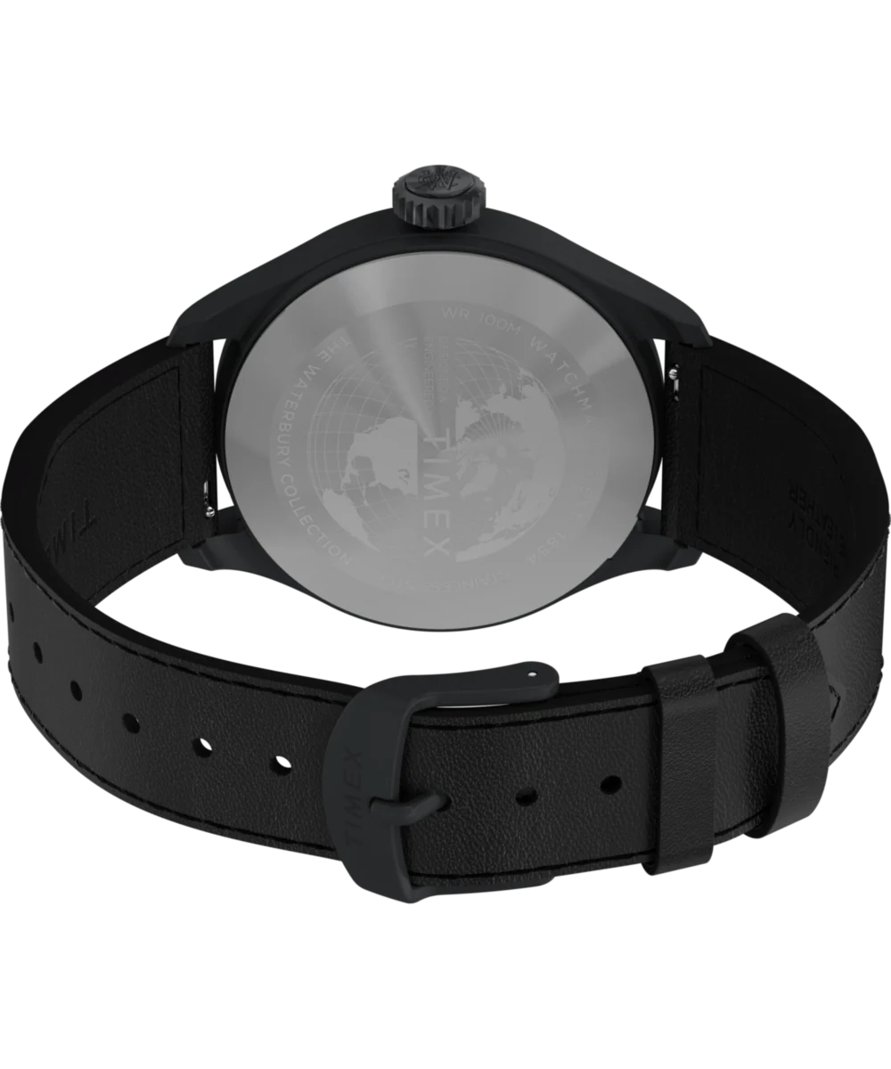 Waterbury Ace 41mm Leather Strap Watch - Image 6